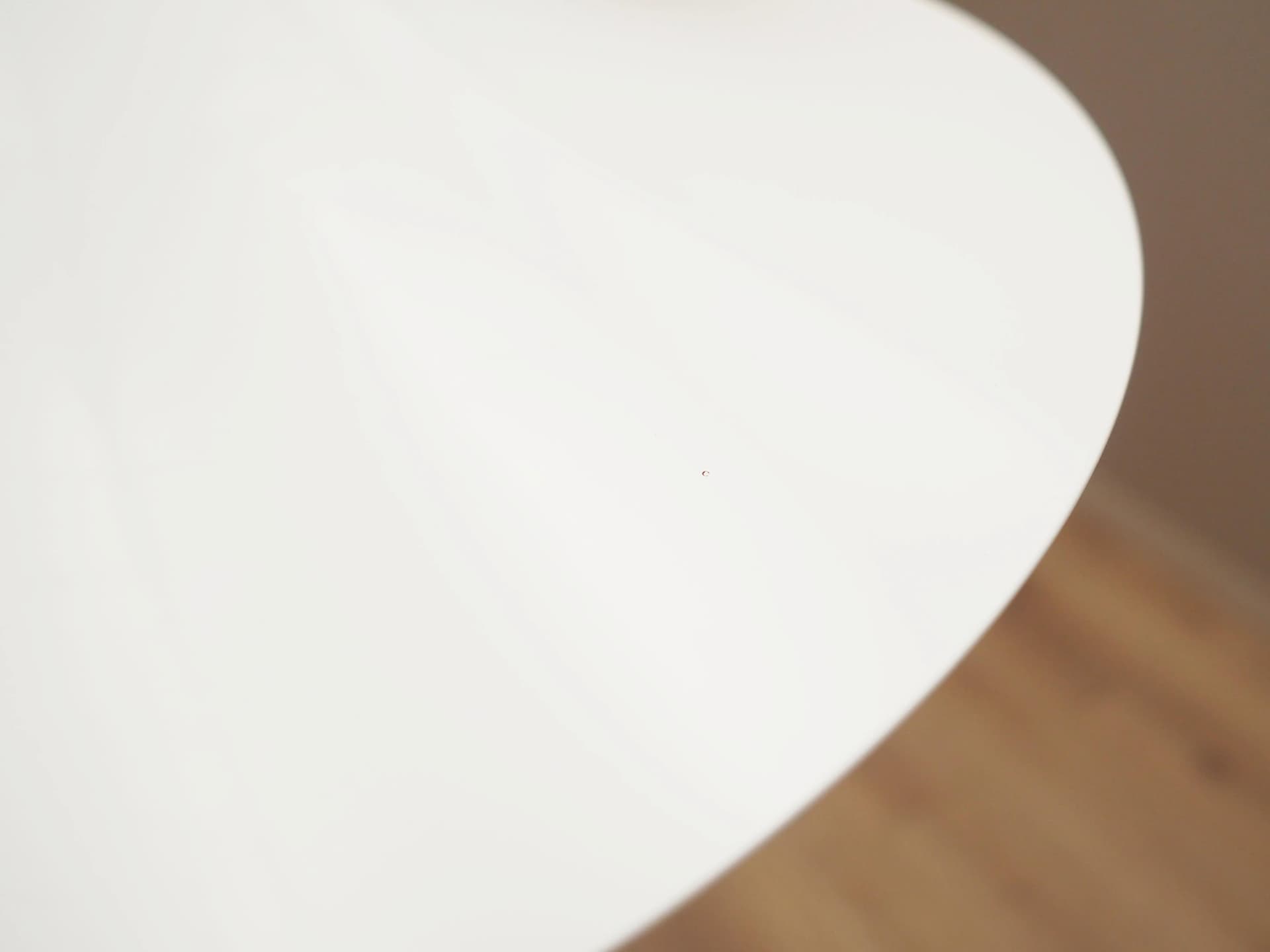 Pendant lamp, white, metal, Denmark, 1970s. - 19358