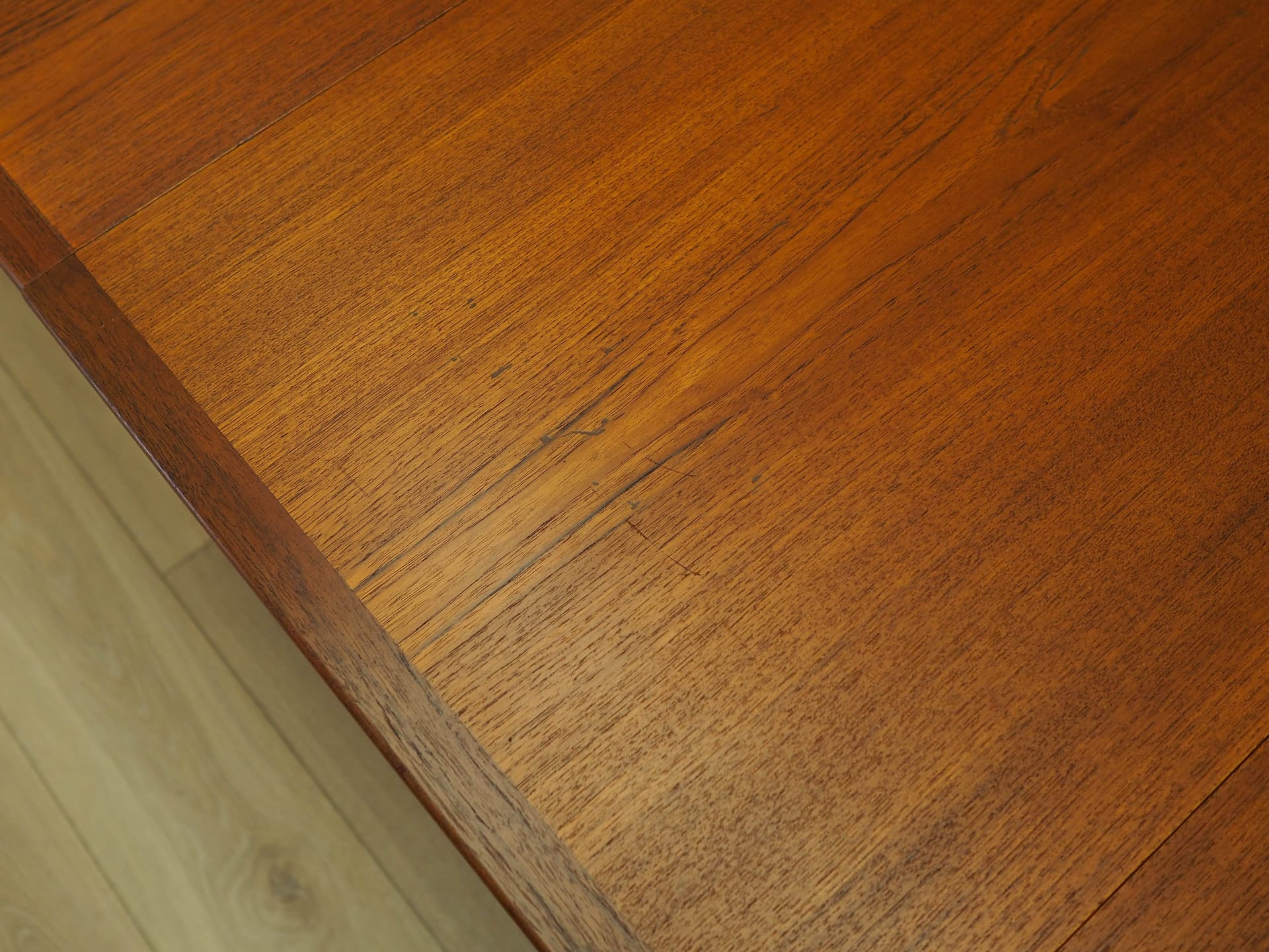 Stół 201, tek brązowy, proj. A. Vodder, Sibast, Dania, lata 60. - 261845