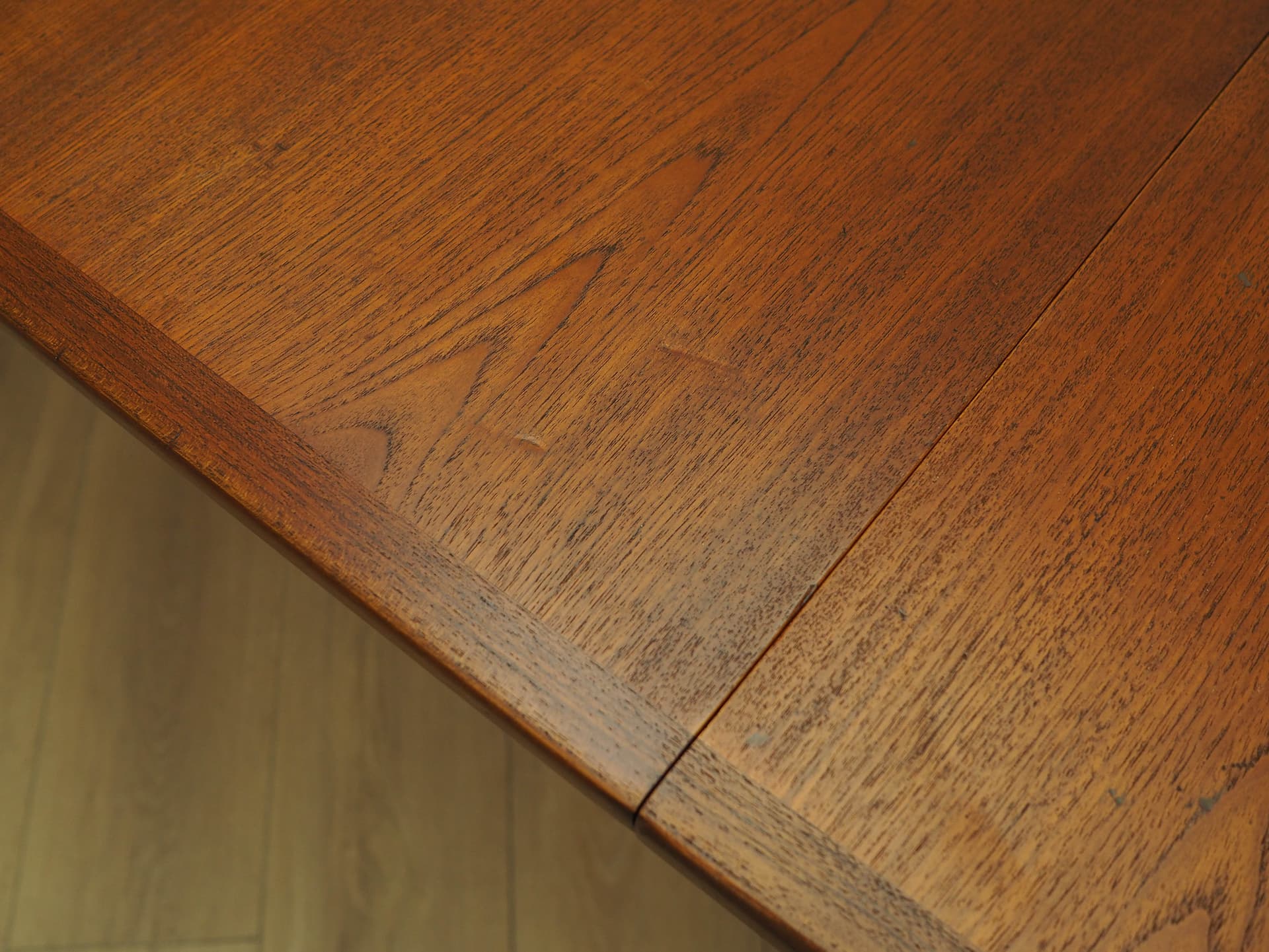 Stół 201, tek brązowy, proj. A. Vodder, Sibast, Dania, lata 60. - 261842