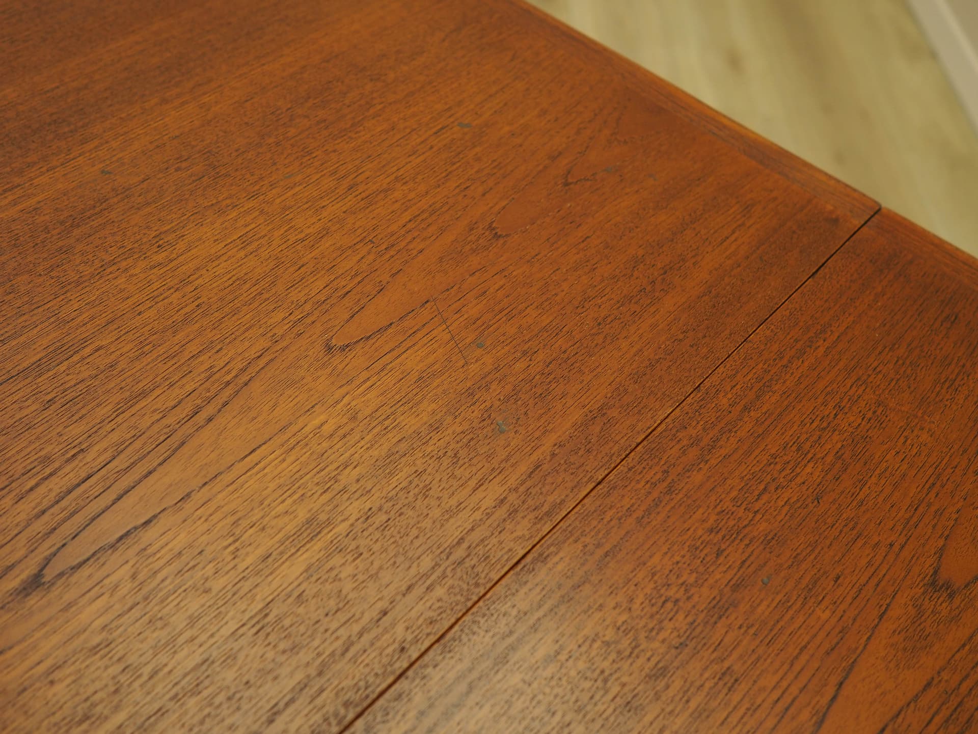 Stół 201, tek brązowy, proj. A. Vodder, Sibast, Dania, lata 60. - 261839