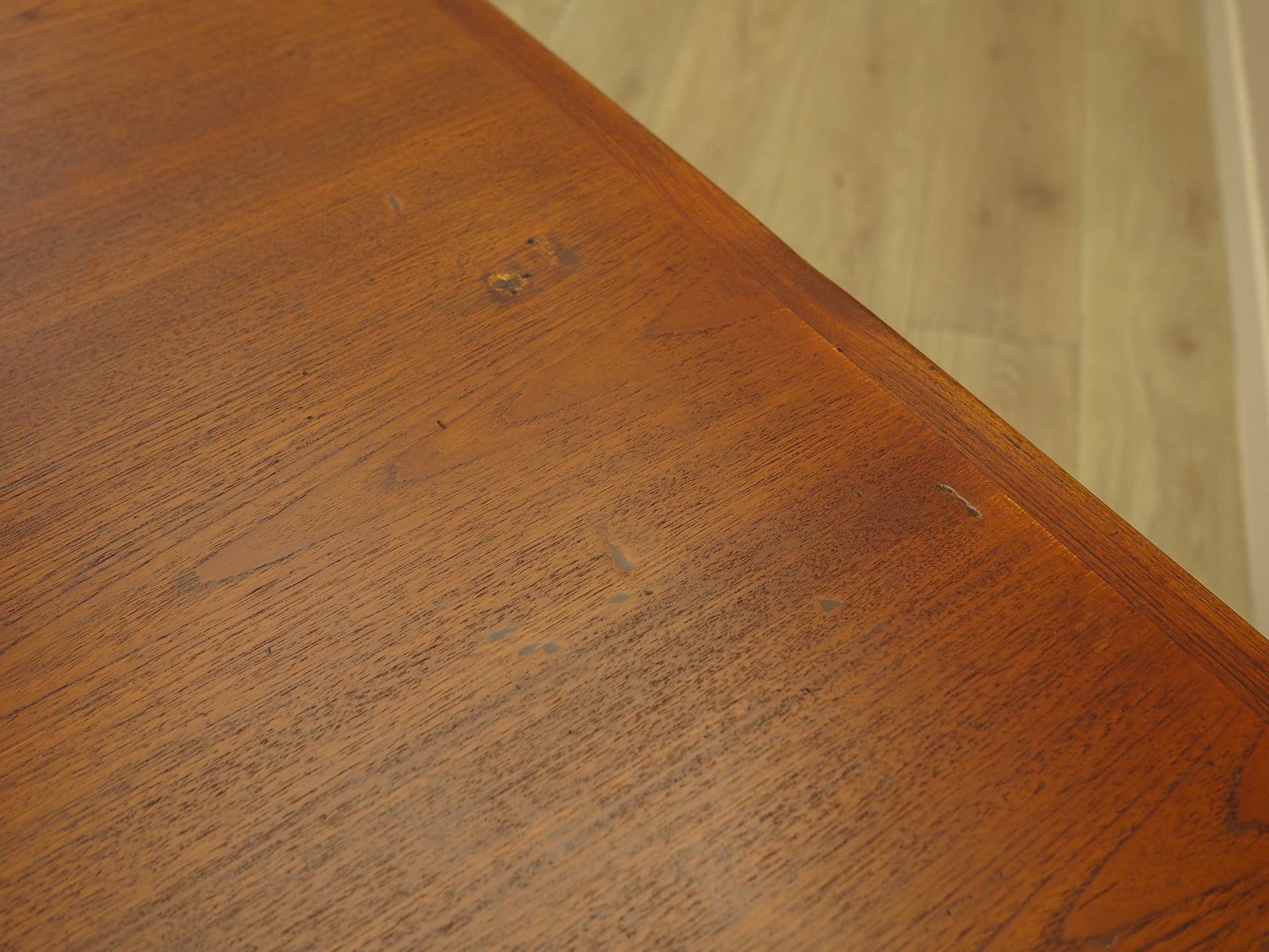 Stół 201, tek brązowy, proj. A. Vodder, Sibast, Dania, lata 60. - 261838