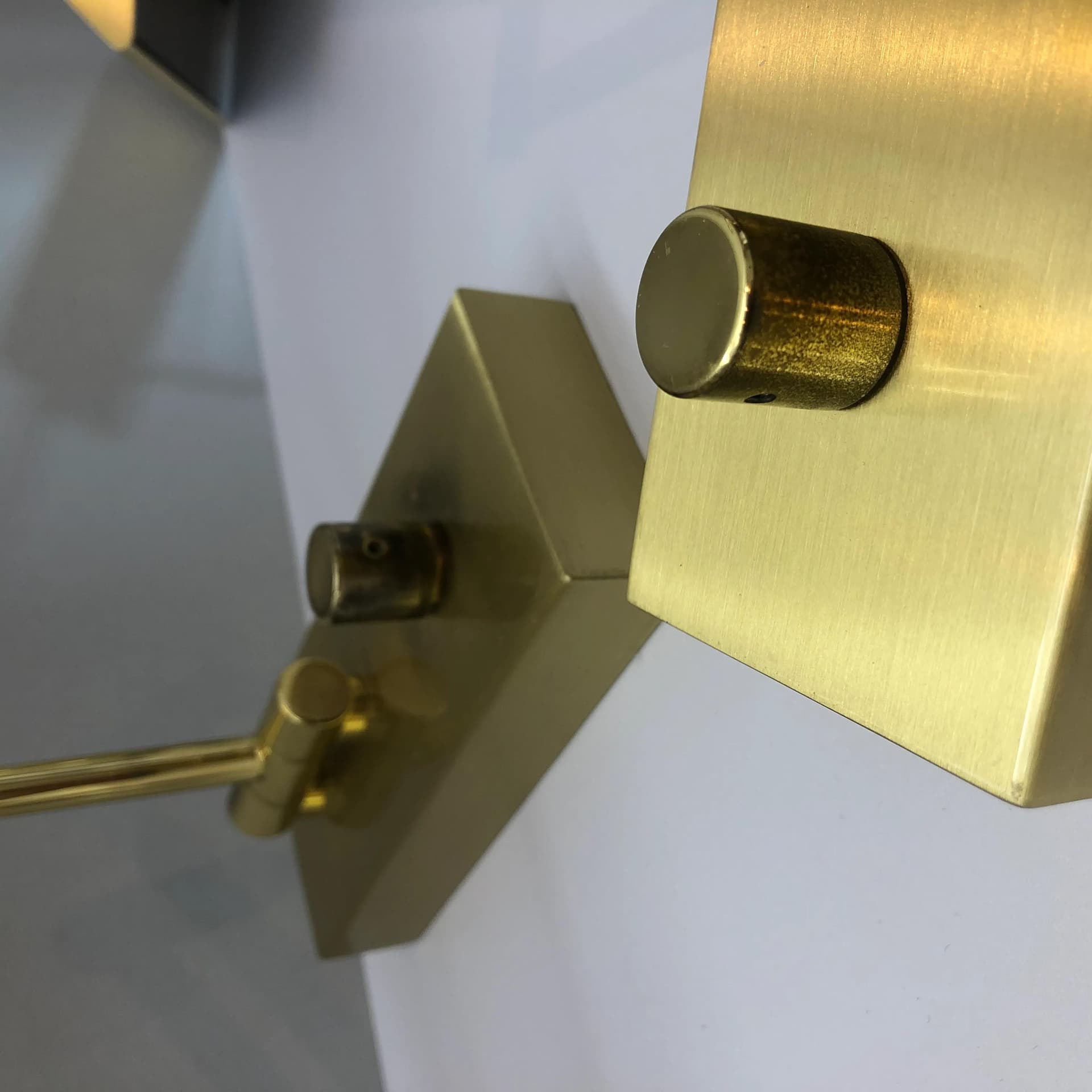 Brass Modernist Wall Sconces, Germany, 1990s - 19361