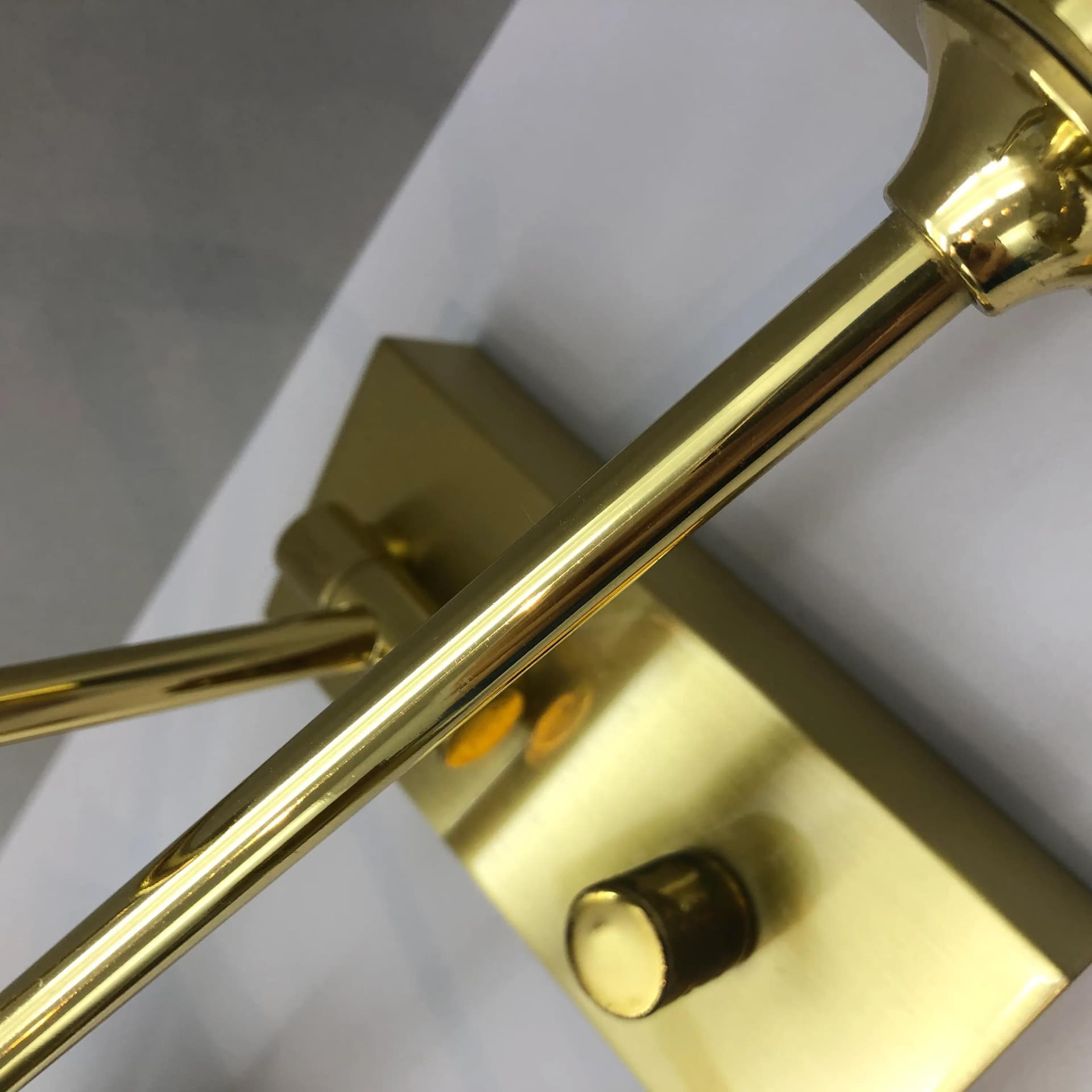 Brass Modernist Wall Sconces, Germany, 1990s - 19362