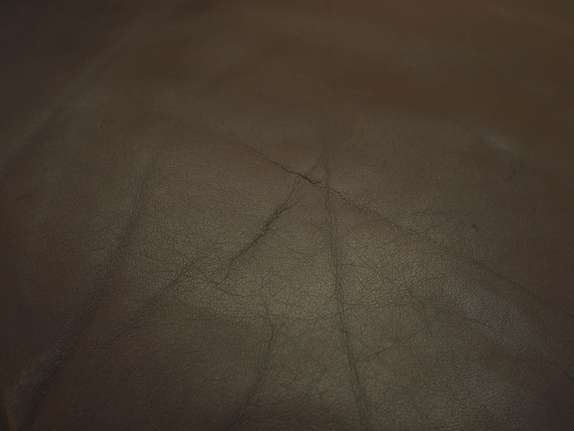 Fotel, skóra brązowa, Włochy, lata 60. - 261891