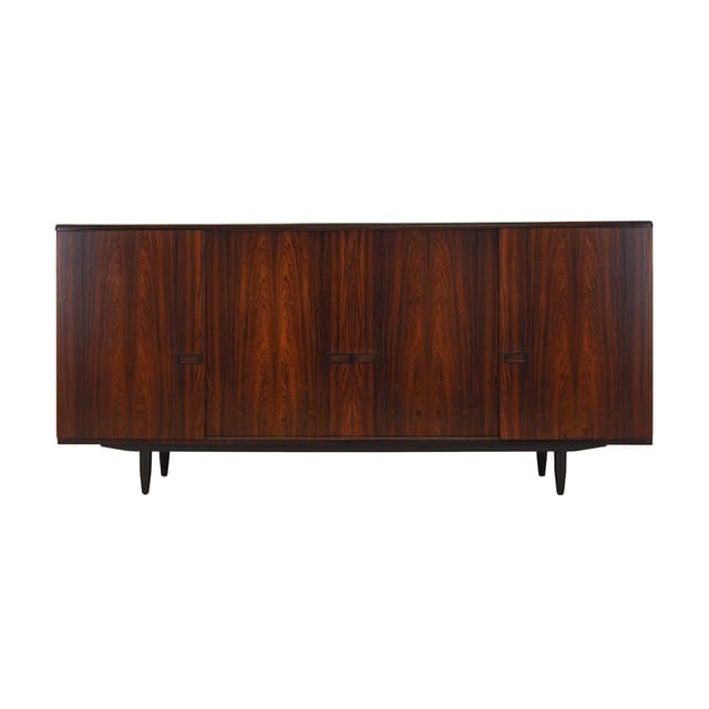 Sideboard, palisander brązowy, Dania, lata 70. - WYMIARY