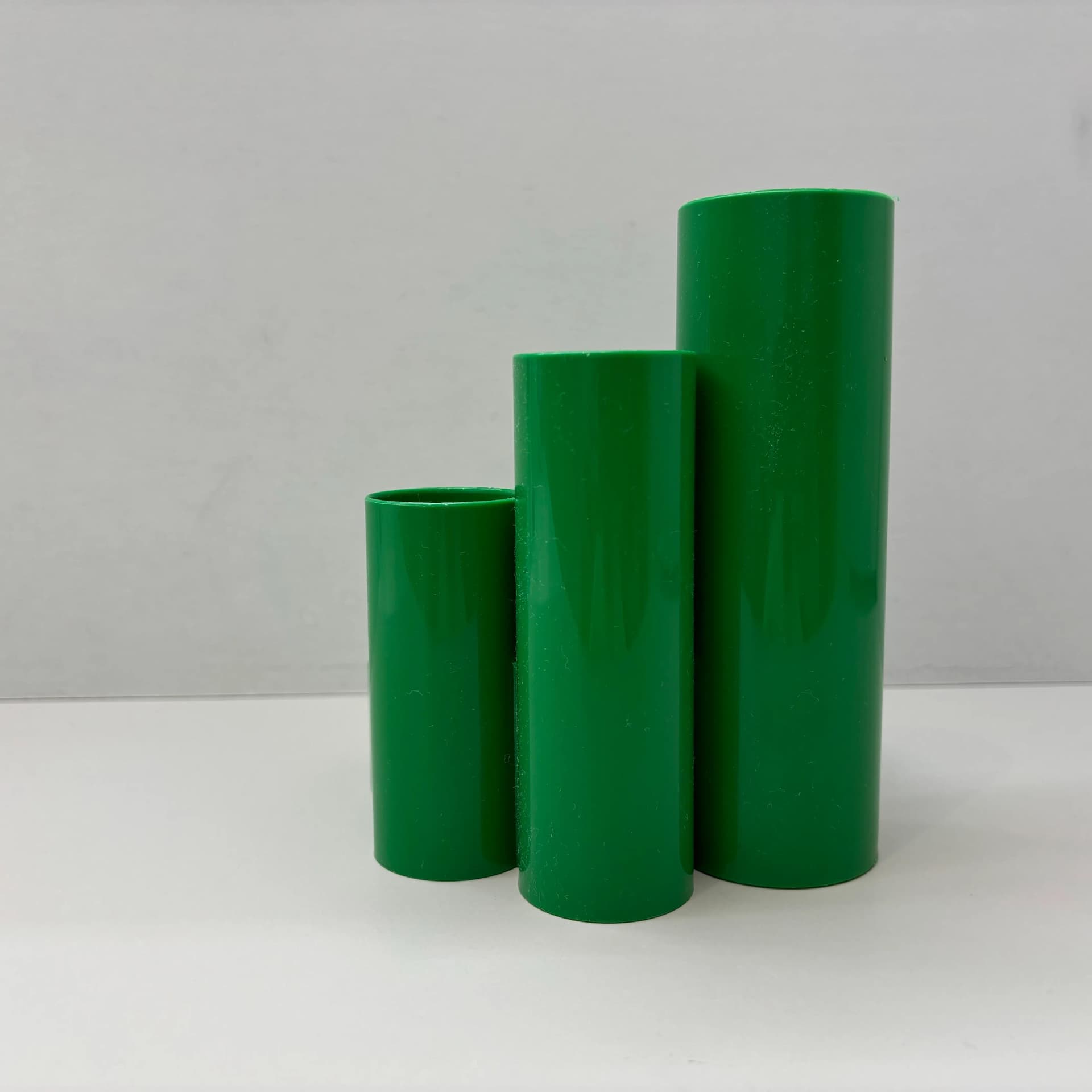 Organizer biurkowy, zielony, plastik, Włochy, lata 90. - 19570