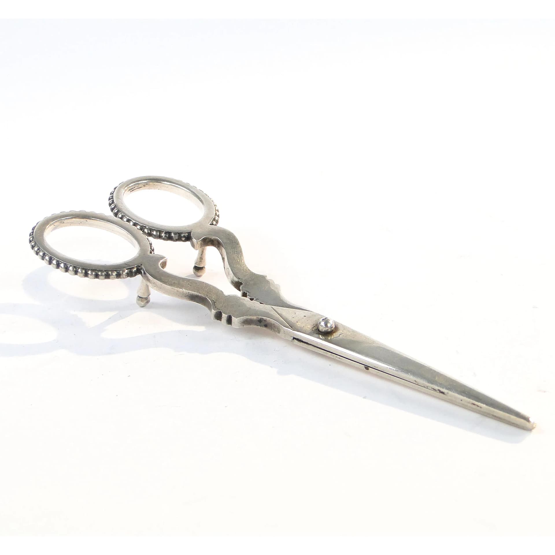 Table Scissors, Silver, Netherlands, 19th c. - 19623