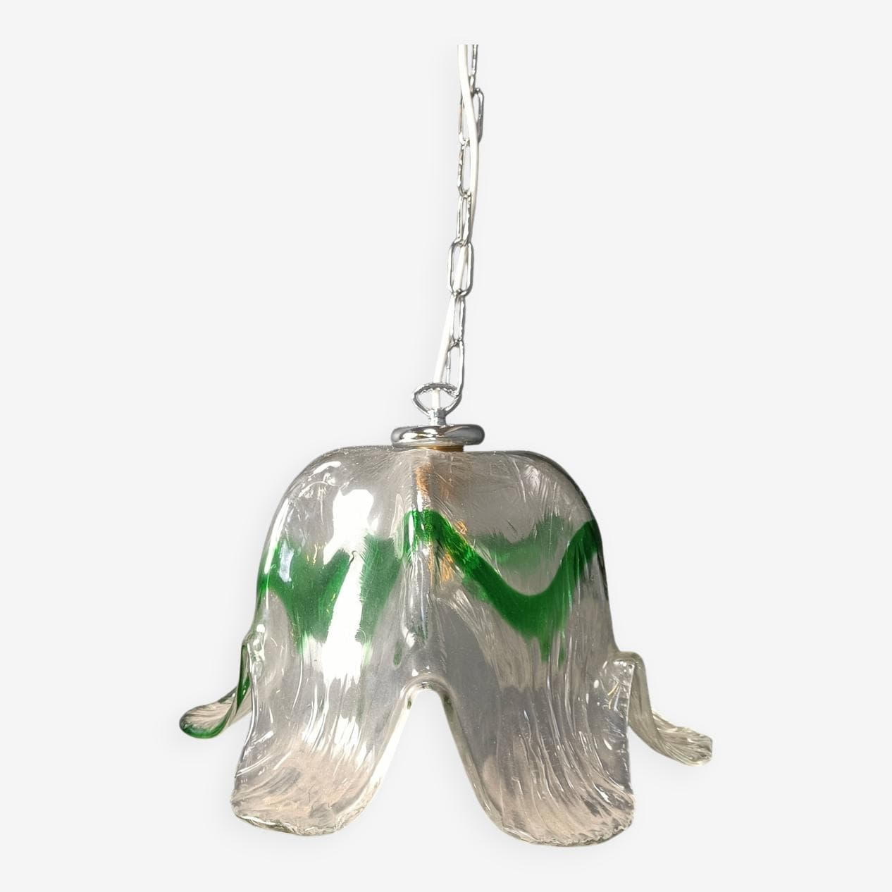 Lampa wisząca, Murano, szkło multikolor, Mazzega, Włochy, lata 60. - 267296