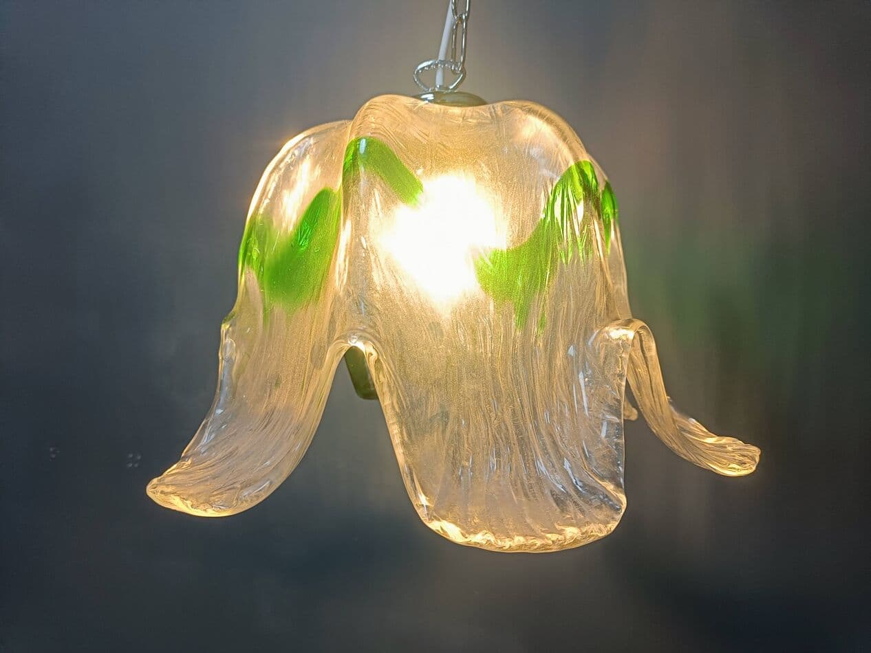 Lampa wisząca, Murano, szkło multikolor, Mazzega, Włochy, lata 60. - 267297