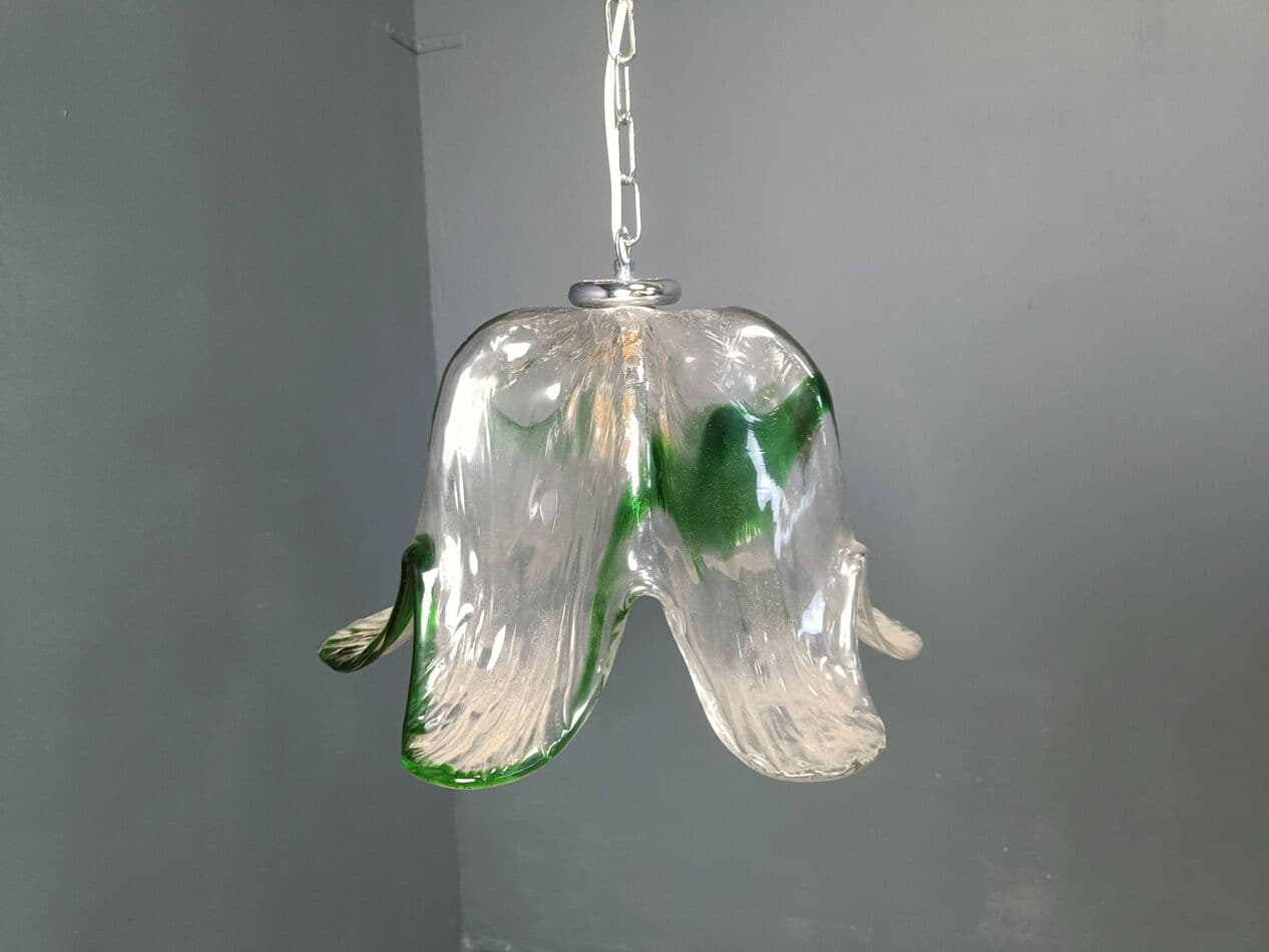 Lampa wisząca, Murano, szkło multikolor, Mazzega, Włochy, lata 60. - 267294