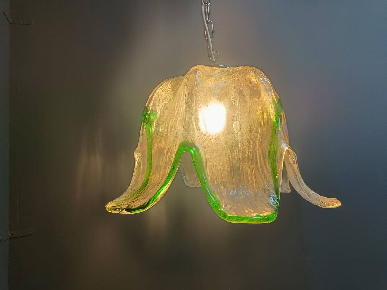 Lampa wisząca, Murano, szkło multikolor, Mazzega, Włochy, lata 60. - 267300