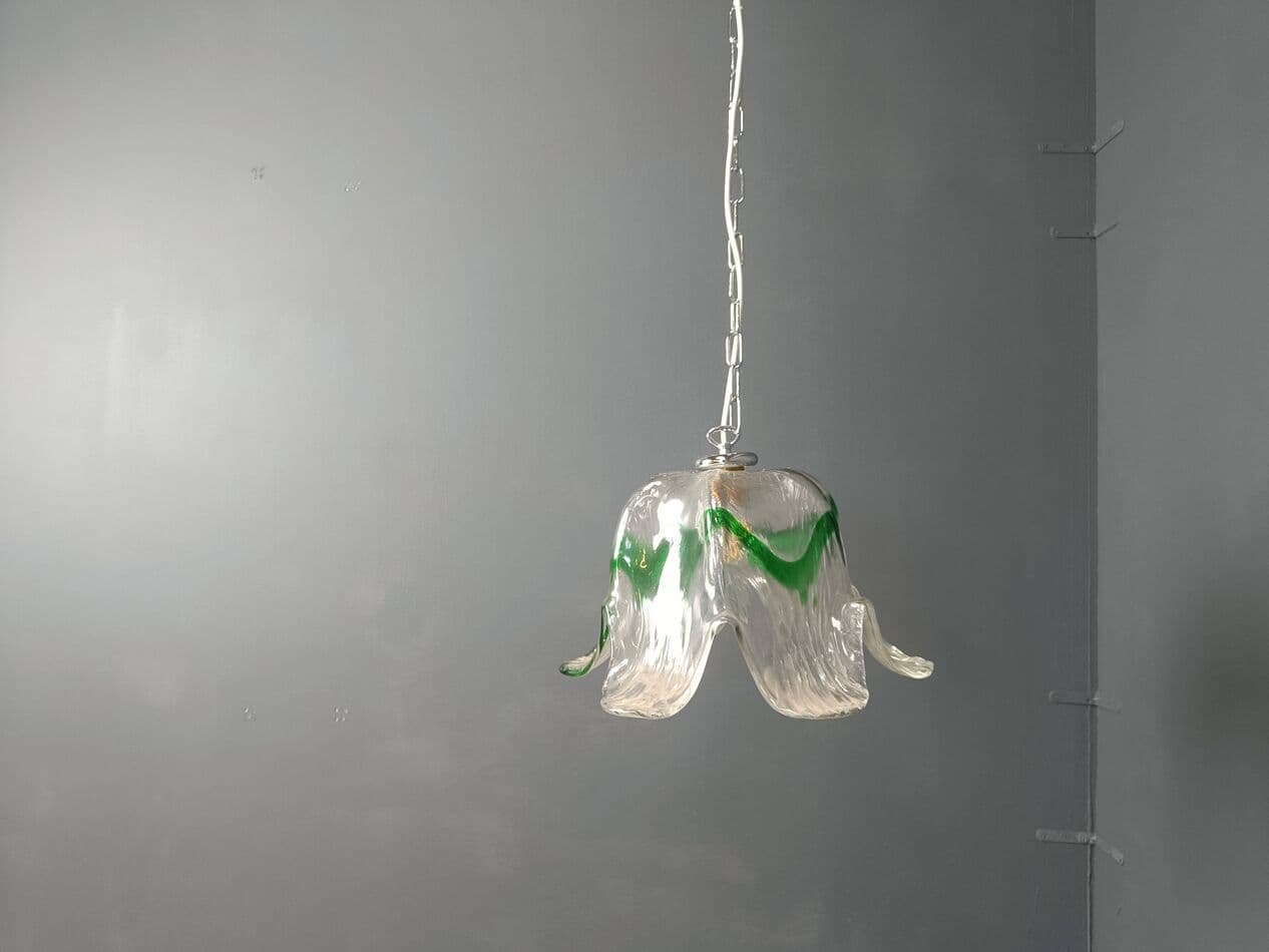 Lampa wisząca, Murano, szkło multikolor, Mazzega, Włochy, lata 60. - 267304