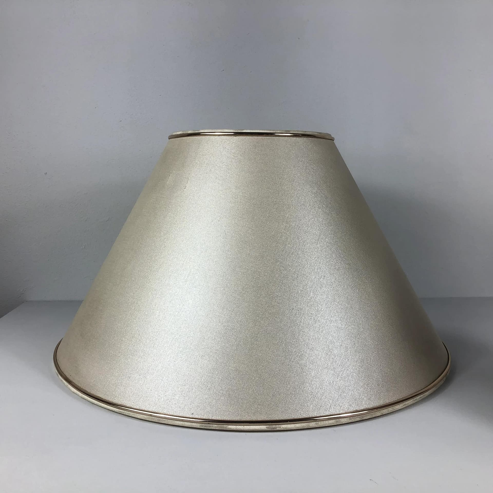 Lampa stołowa, brązowy ciemny, porcelana, Niemcy, lata 70. - 19556