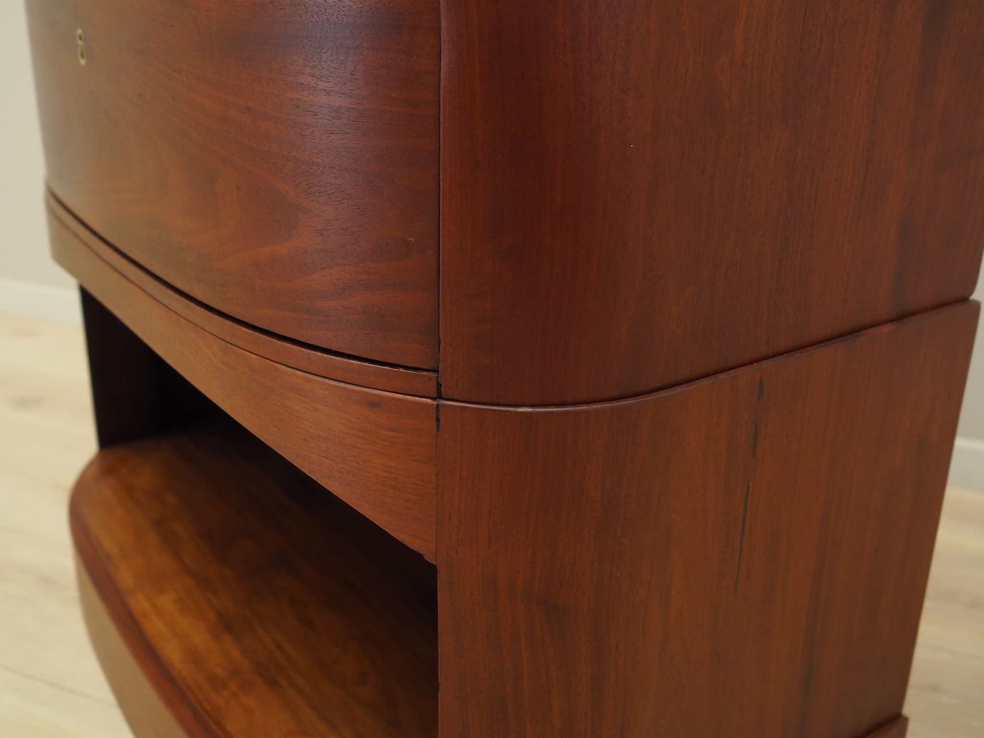 Komoda, mahoń ciemny, Dania, lata 60. - 76817