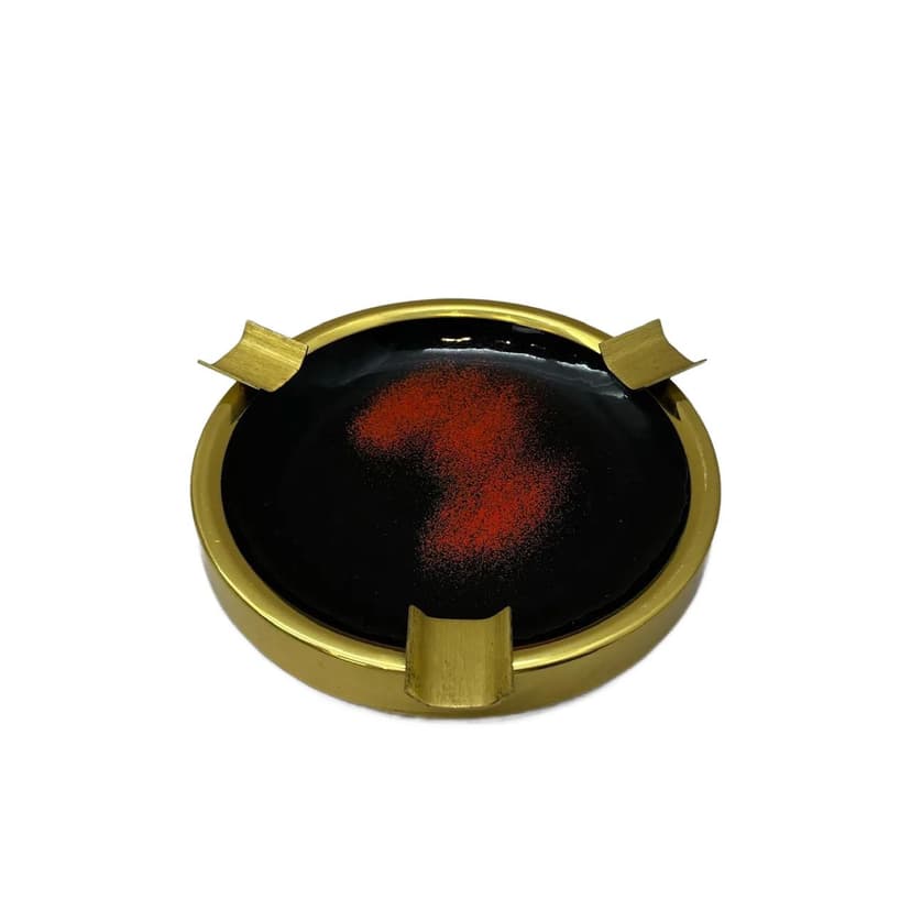 Popielnica, multicolor, mosiądz, Niemcy, lata 70.