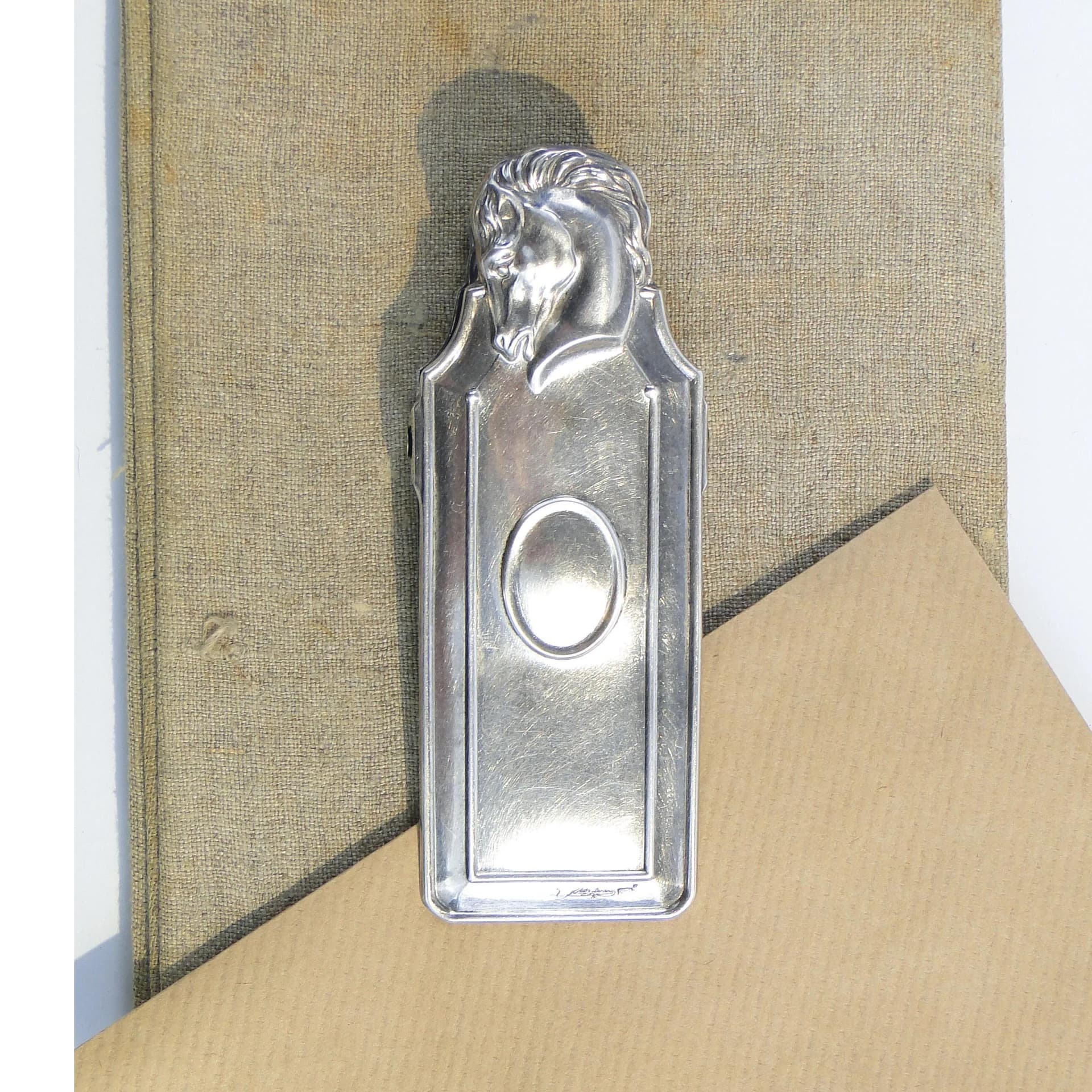 Document clip, silver, Werto Duran, Italy, 1980s - 19599