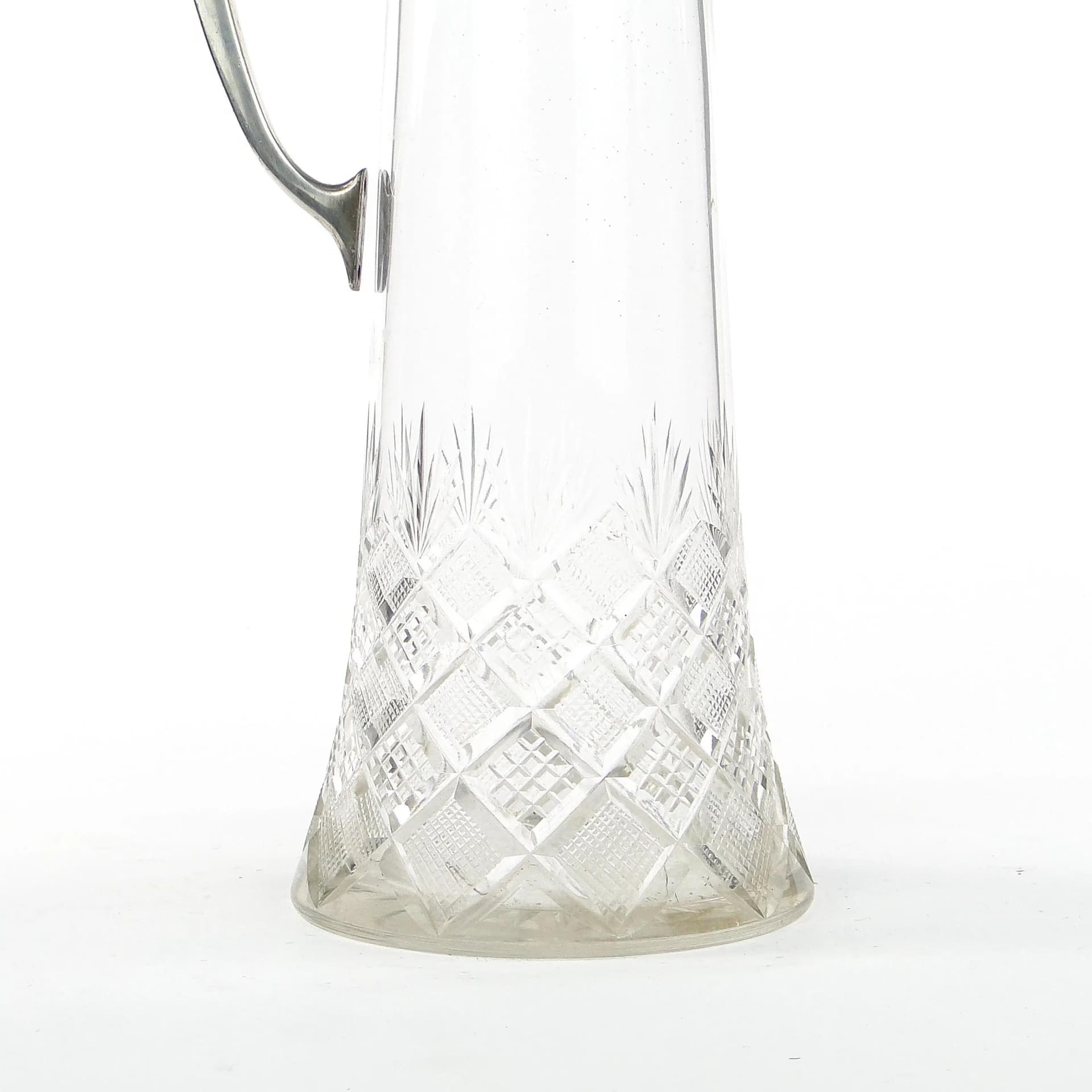 Wine Jug, Transparent Crystal, WMF, Germany, 19th c. - 19929