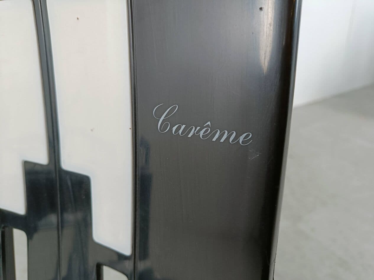 zestaw sześciu krzeseł Boston, multikolor, plastik, proj. P. Paulin, Francja, lata 80. - 263570