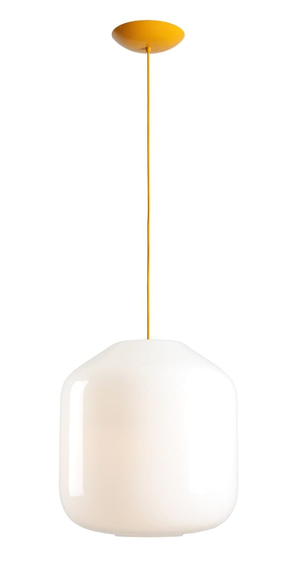 Lampa wisząca Flask Mimosa XL żółta, proj. M. Nicer, Artera