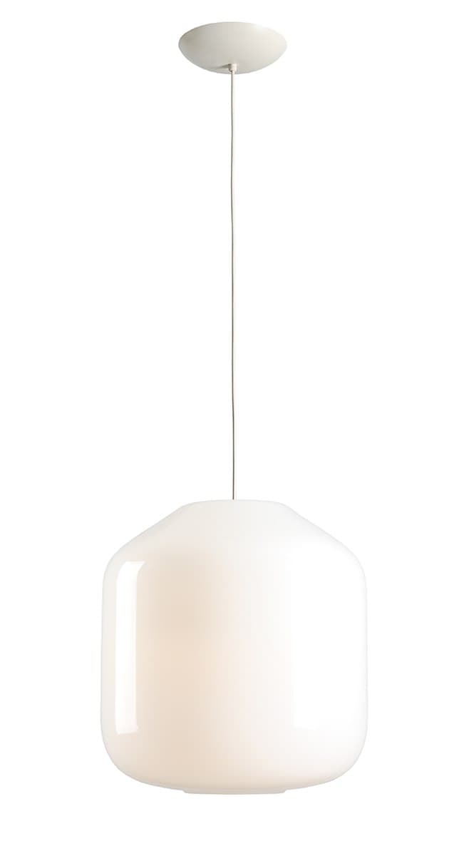 Pendant lamp Flask Cotton XL white, design M. Nicer, Artera