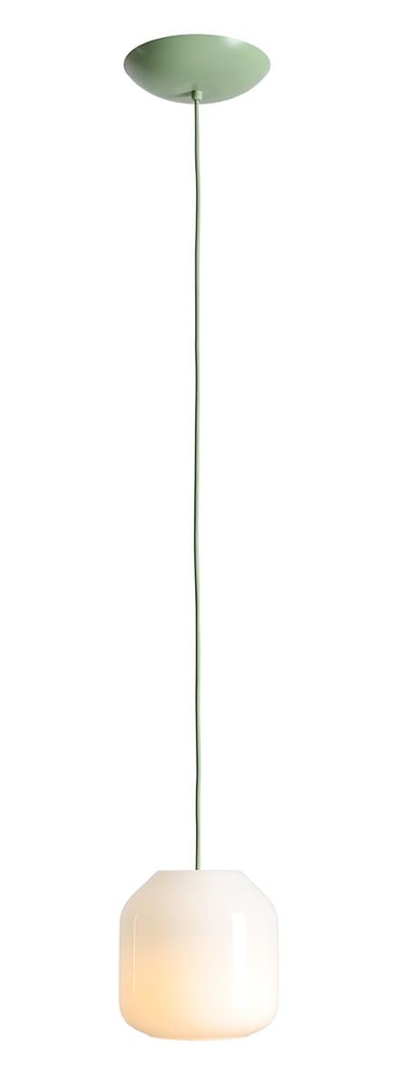 Lampa wisząca Flask S Sage zielona, proj. M. Nicer, Artera