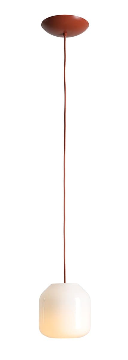 Pendant lamp Flask Terra S white, design M. Nicer, Artera - DIMENSION