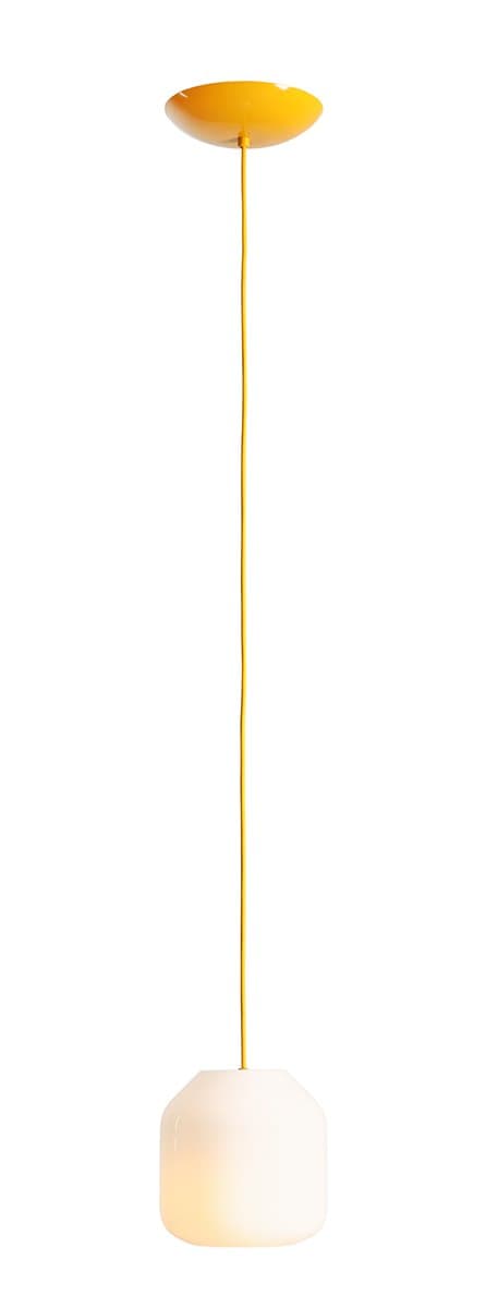 Pendant lamp Flask Mimosa S white, design: M. Nicer, Artera