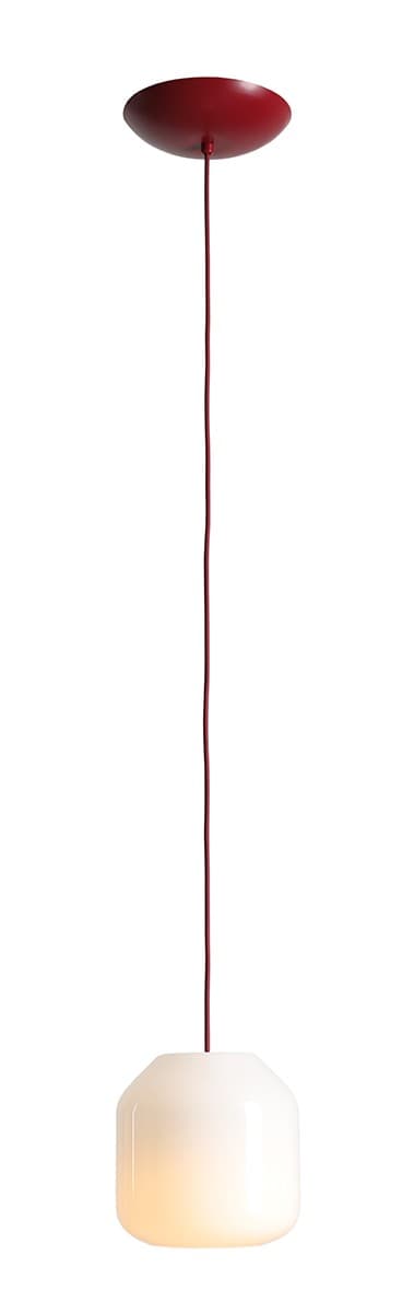 Pendant lamp Flask Cherry S white, design M. Nicer, Artera - DIMENSION