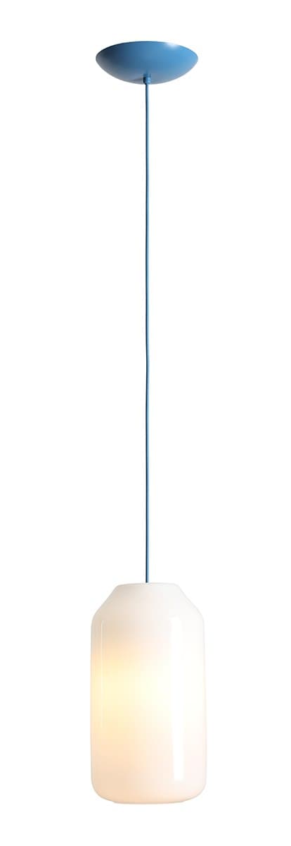 Pendant lamp Flask M white, design: M. Nicer, Artera