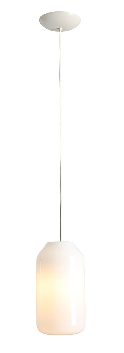 Pendant lamp Flask Cotton M white, design M. Nicer, Artera - DIMENSION