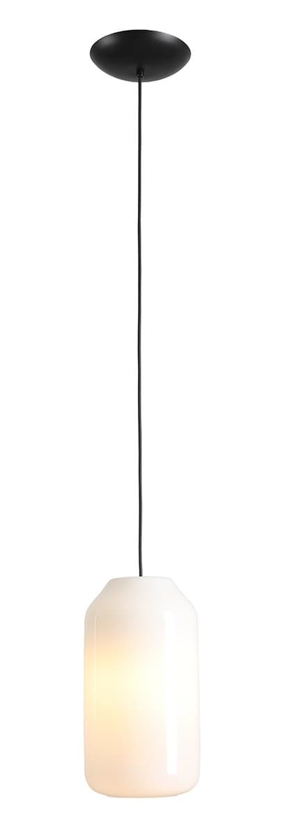 Pendant lamp Flask Orchid M white, design M. Nicer, Artera