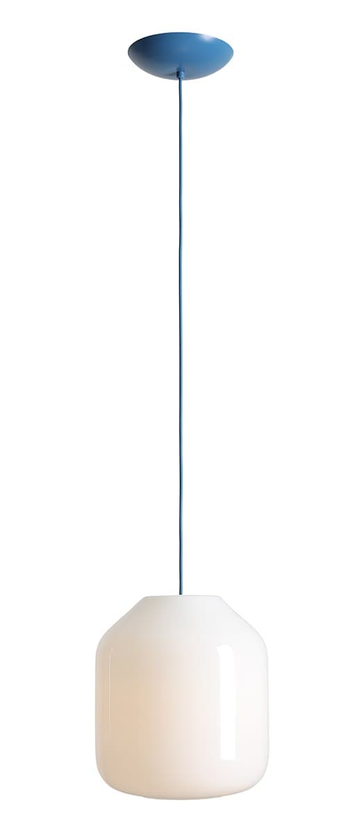 Lampa wisząca Flask L Sapphire niebieska, proj. M. Nicer, Artera