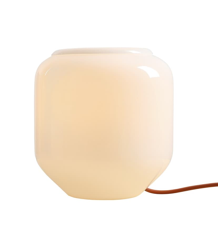 Lampa stołowa Flask Terra pomarańczowa, proj. M. Nicer, Artera