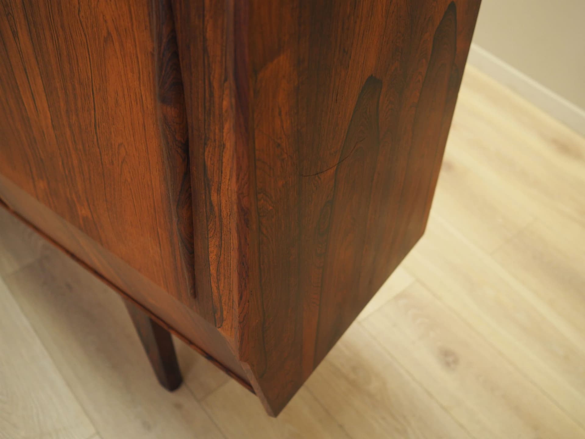 Highboard, palisander brązowy, Dania, lata 70. - 75888