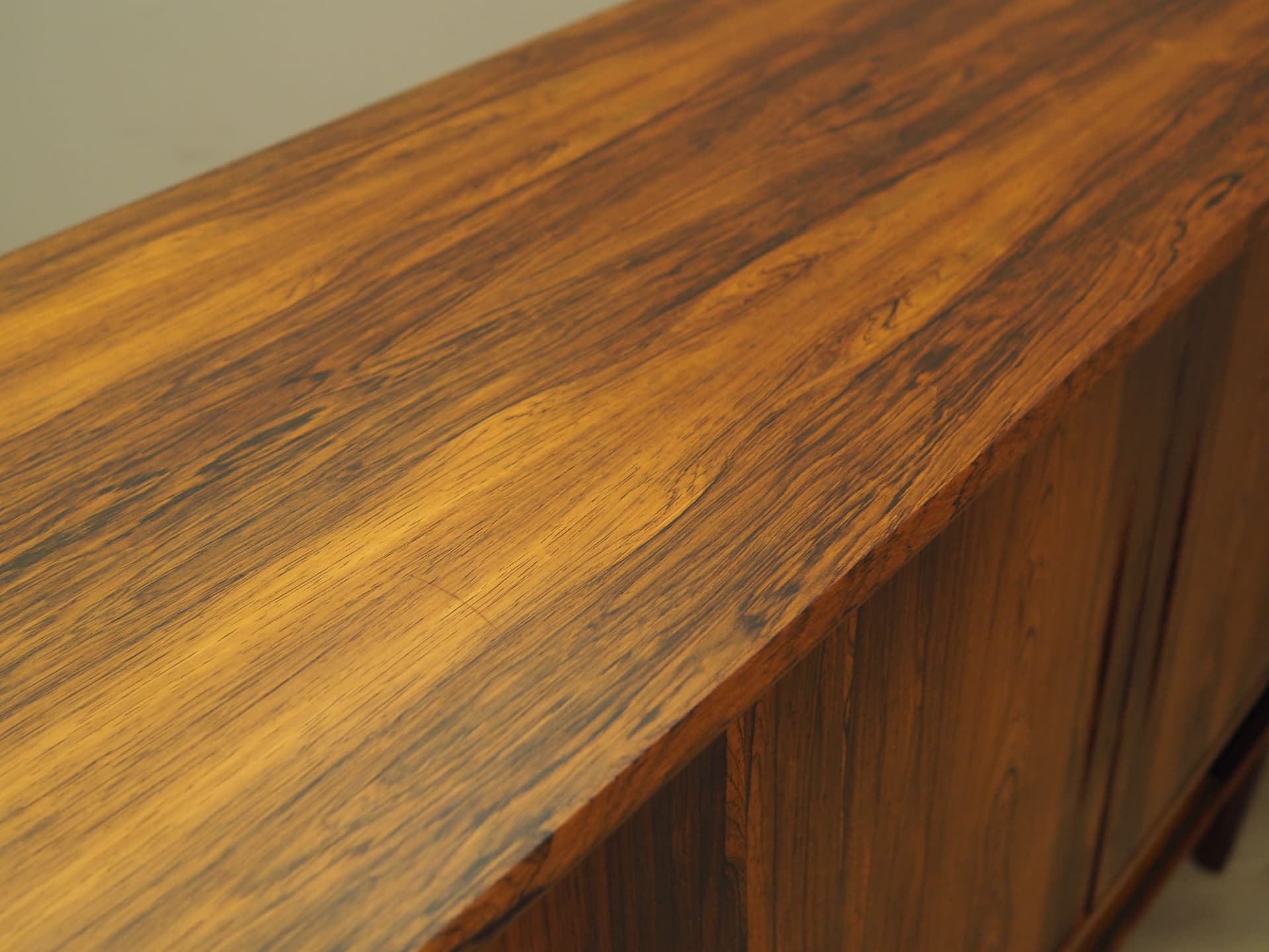 Highboard, palisander brązowy, Dania, lata 70. - 75892