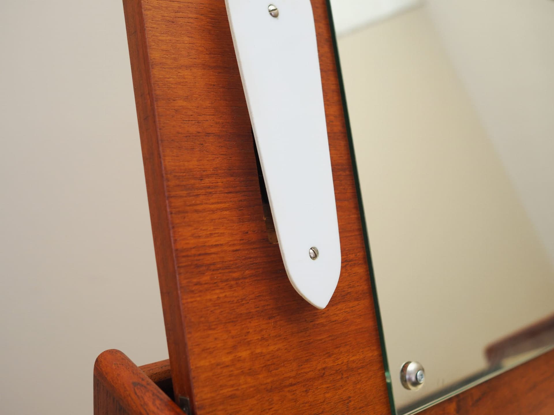 Dressing Table, teak, black legs, Denmark, 1970s - 75882