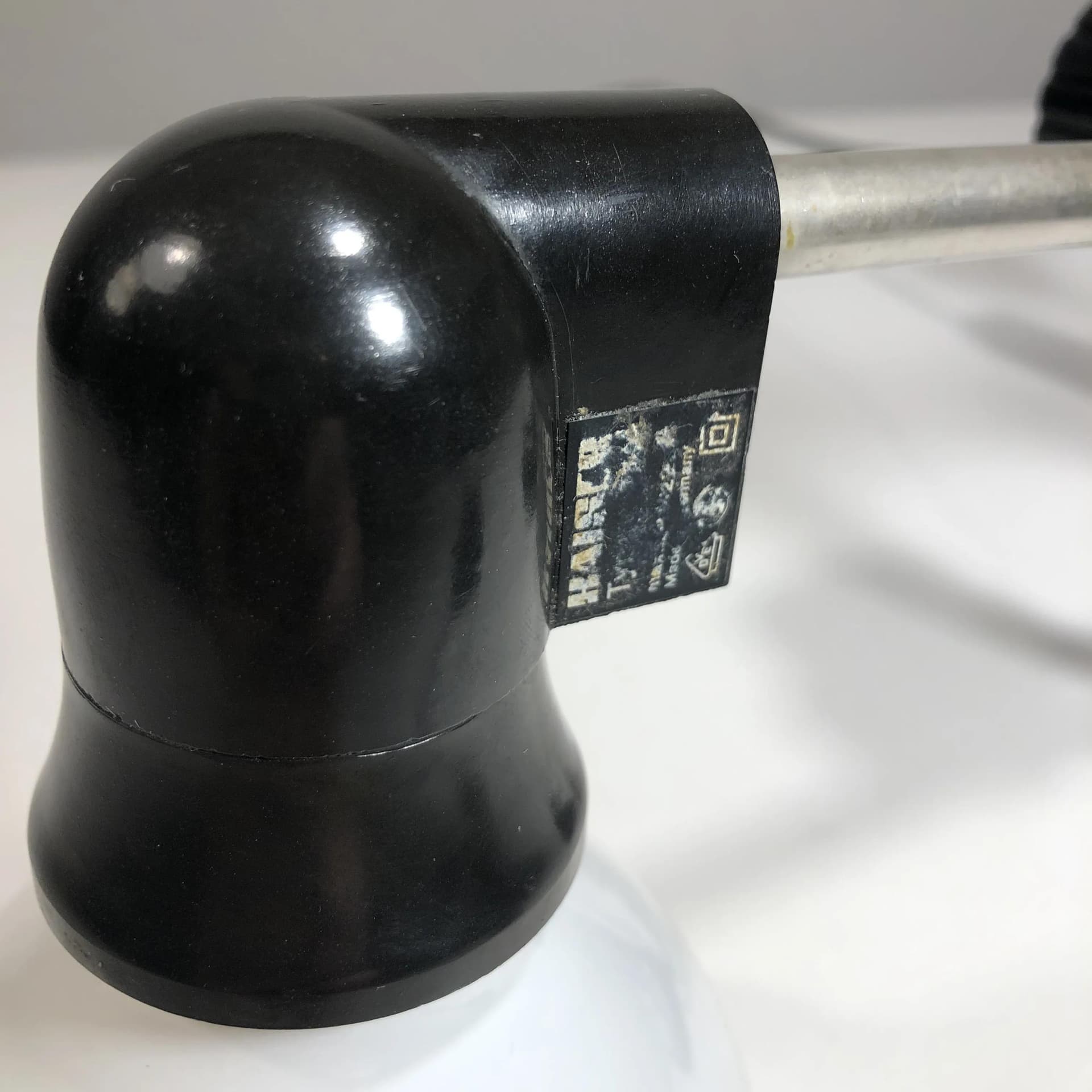 Kinkiet, bakelit czarny, Kaiser Leuchten, Niemcy, lata 70. - 20777