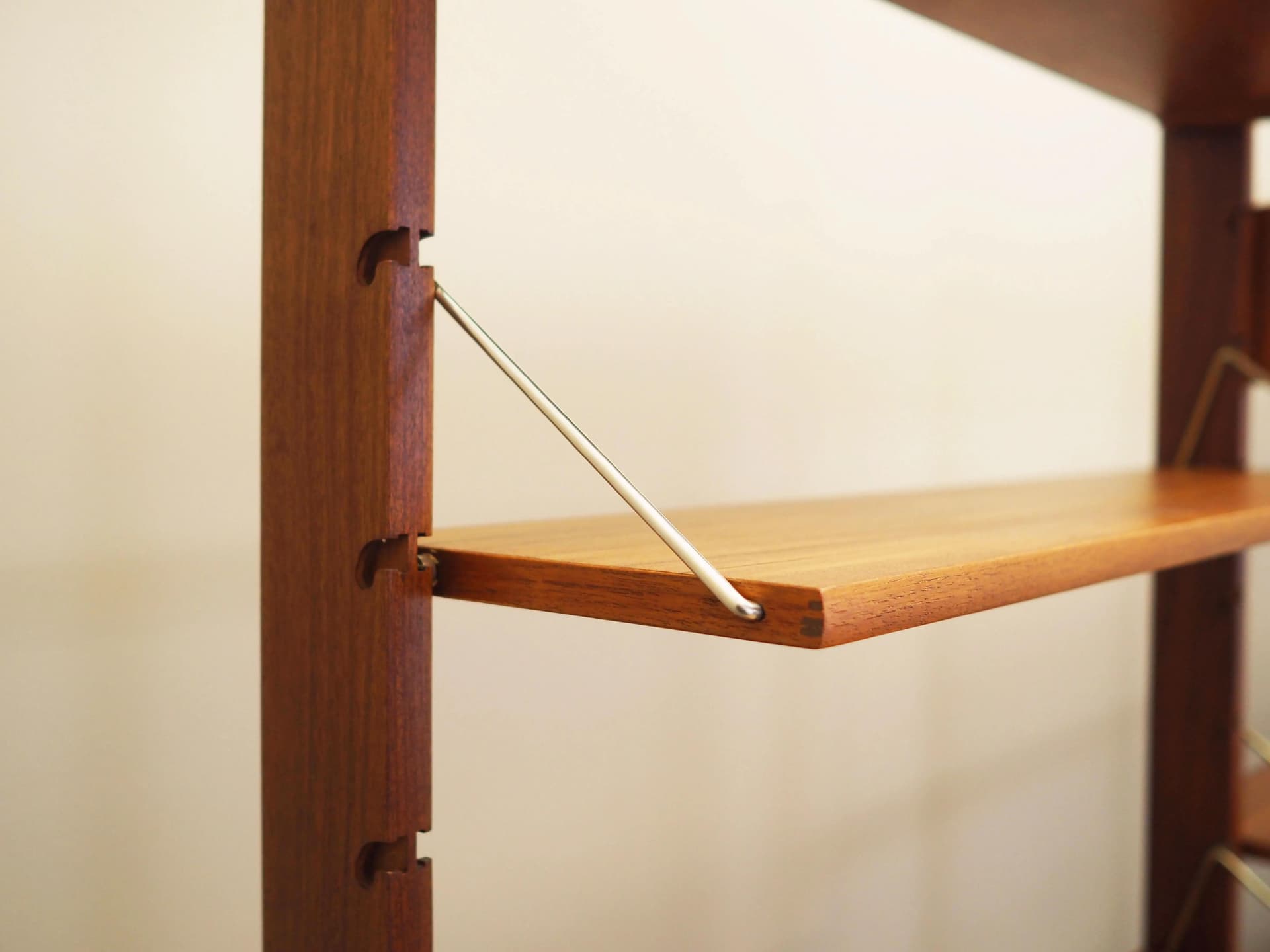 Regał systemowy, teak brązowy, proj. J. Texmon & E. Blindheim, Norwegia, lata 60. - 21544