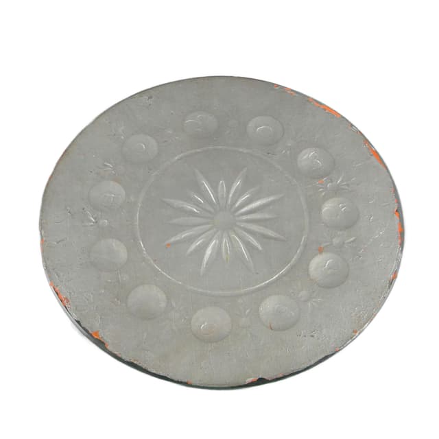 Lustro ścienne, kryształ srebrny, Polska, XIX wiek - WYMIARY