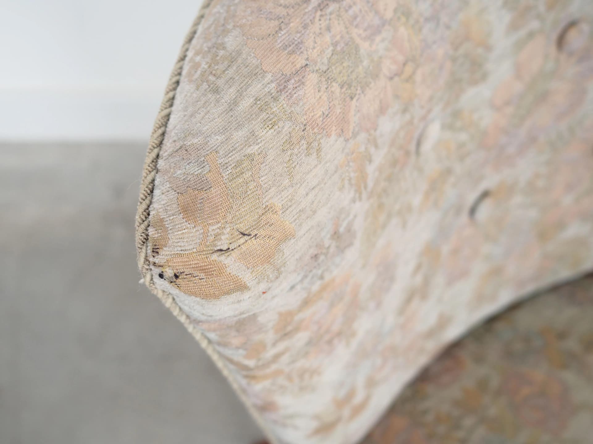 Komplet foteli, multikolor żakard, buk, Dania, lata 70. - 21691