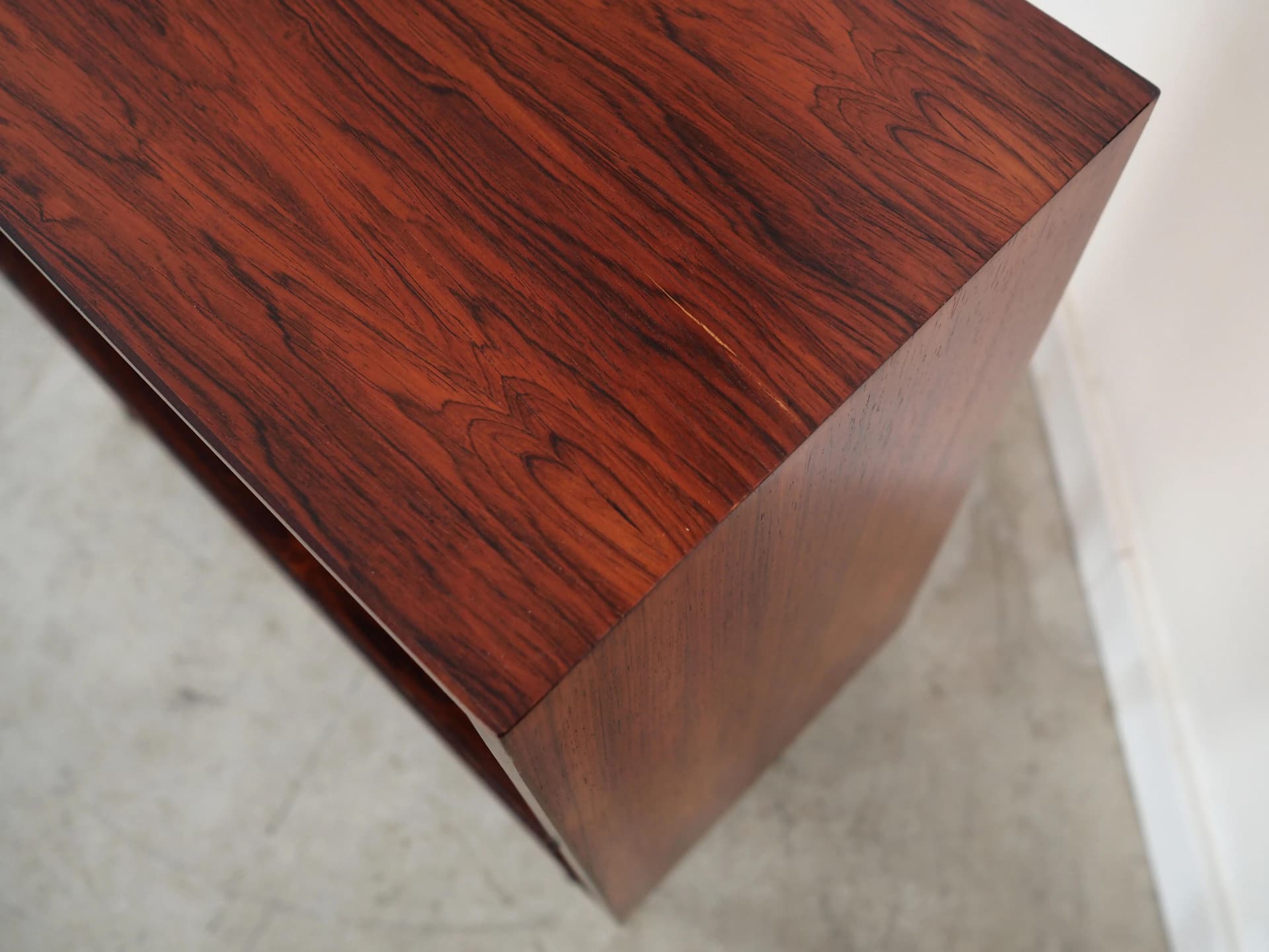 Bookcase, dark brown rosewood, Denmark, 1970s - 21677