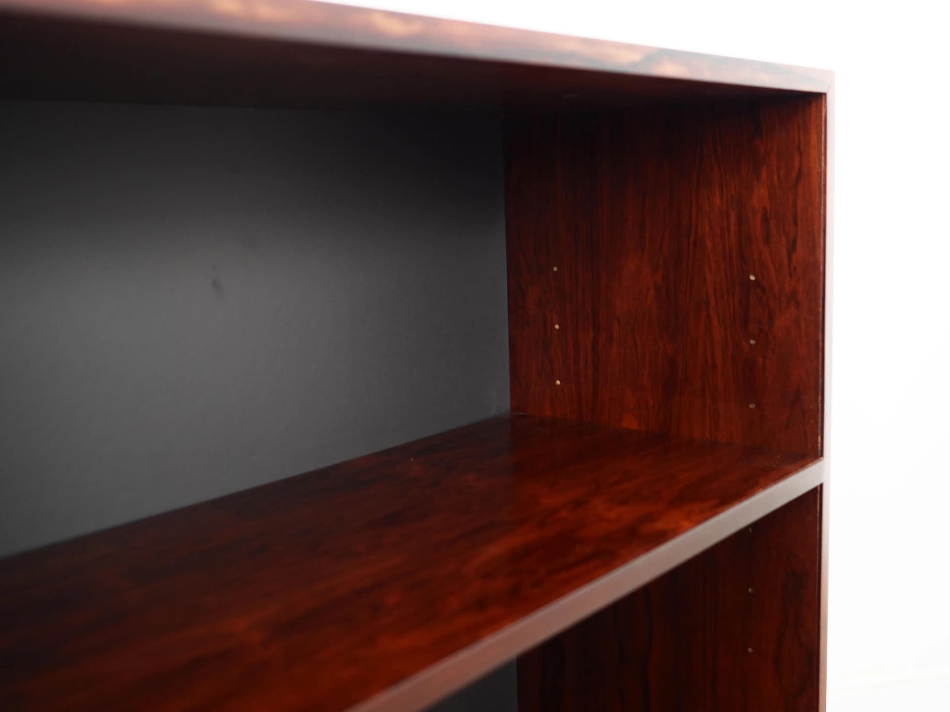 Bookcase, dark brown rosewood, Denmark, 1970s - 21681