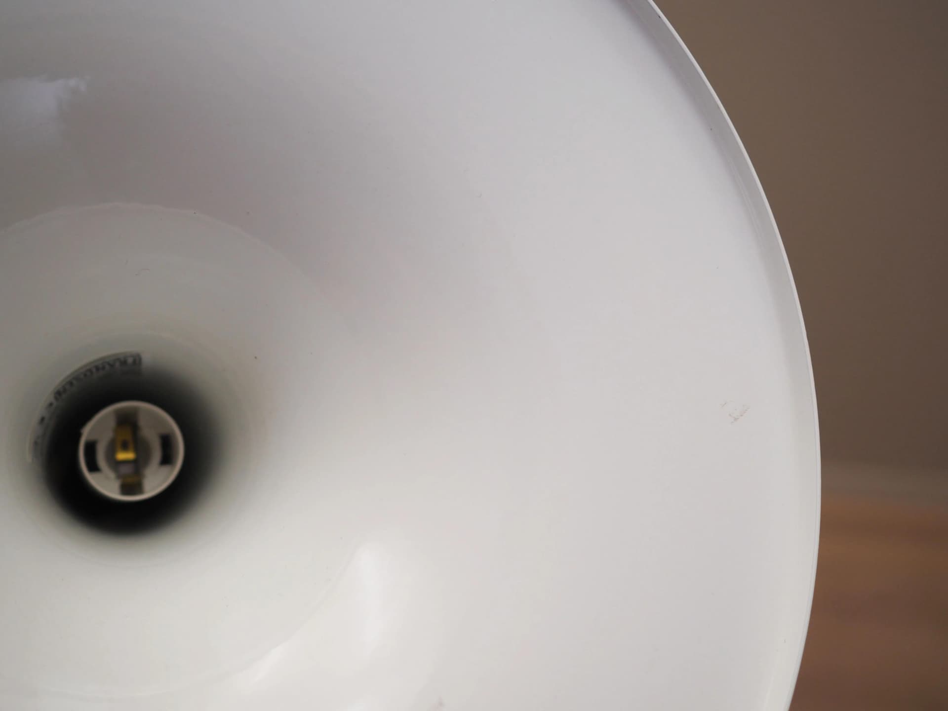 Pendant lamp, white metal, Frandsen, Denmark, 1970s - 22423