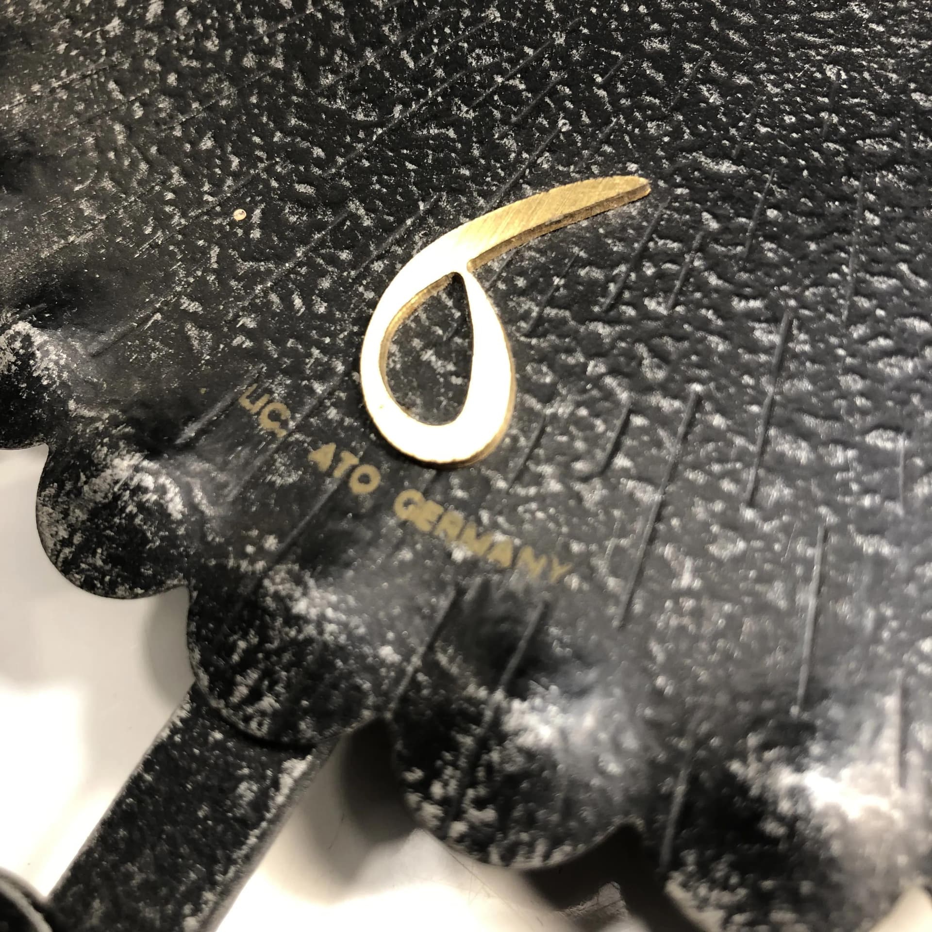 Zegar ścienny, Diehl Electronic, metal czarny, Niemcy, lata 70. - 22460