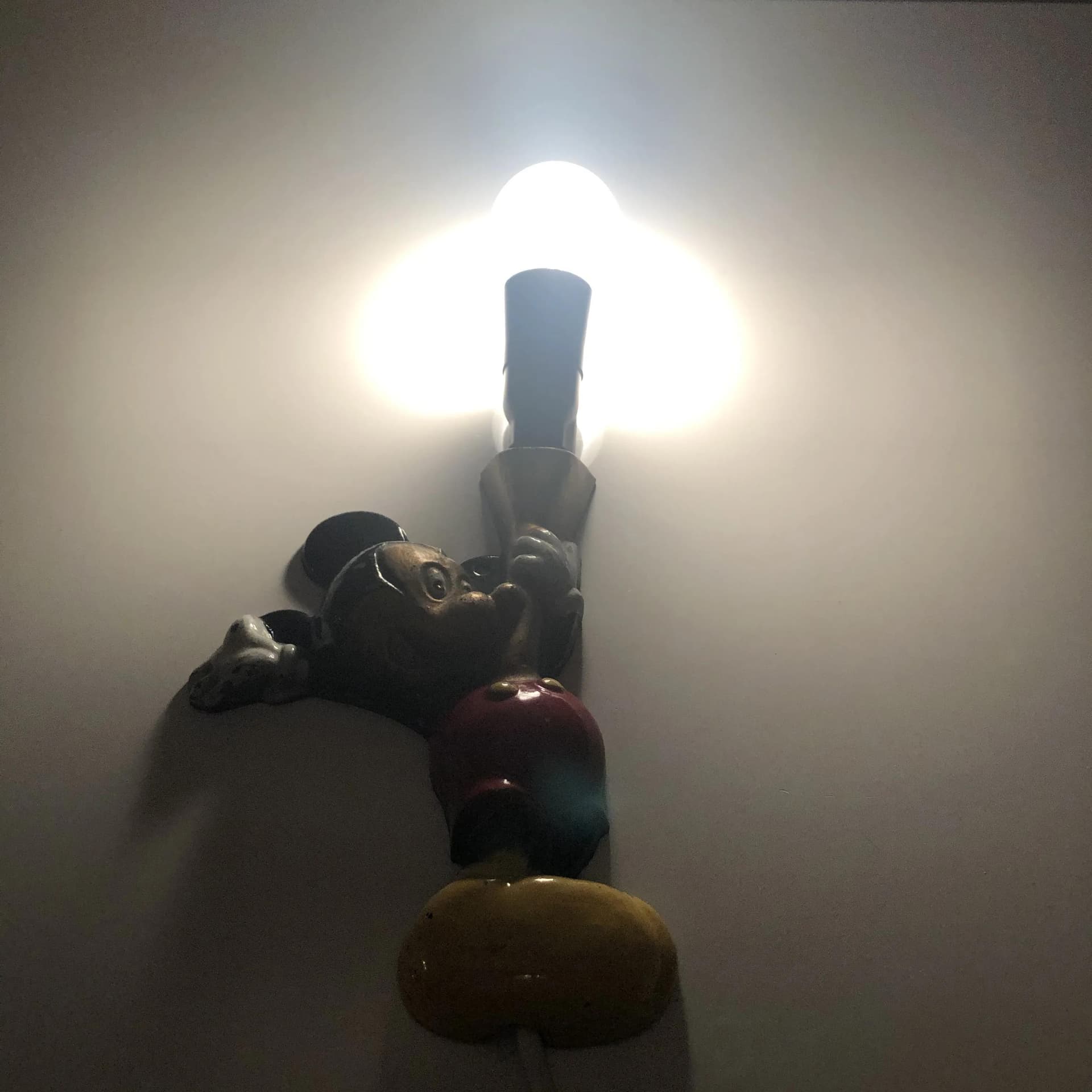 Kinkiet Myszka Miki, multikolor, metal, Niemcy, lata 60. - 22802