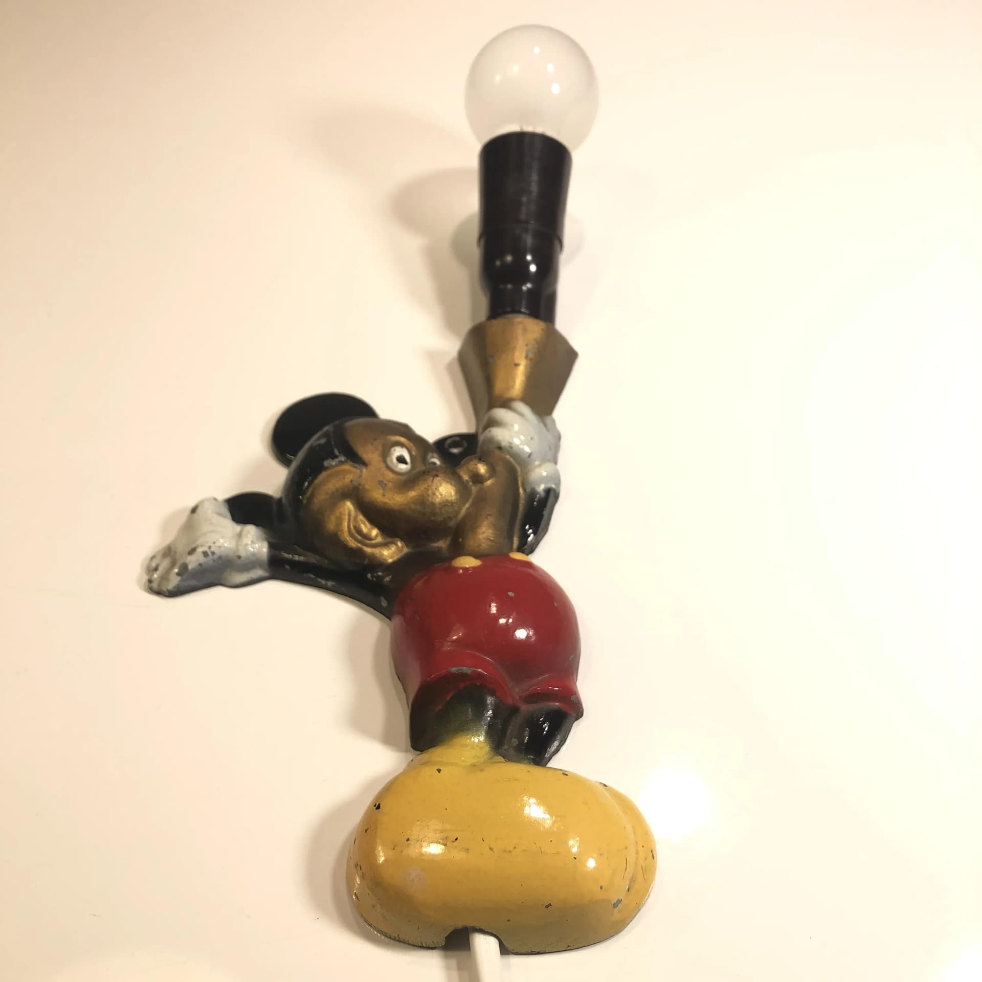 Kinkiet Myszka Miki, multikolor, metal, Niemcy, lata 60. - 22801