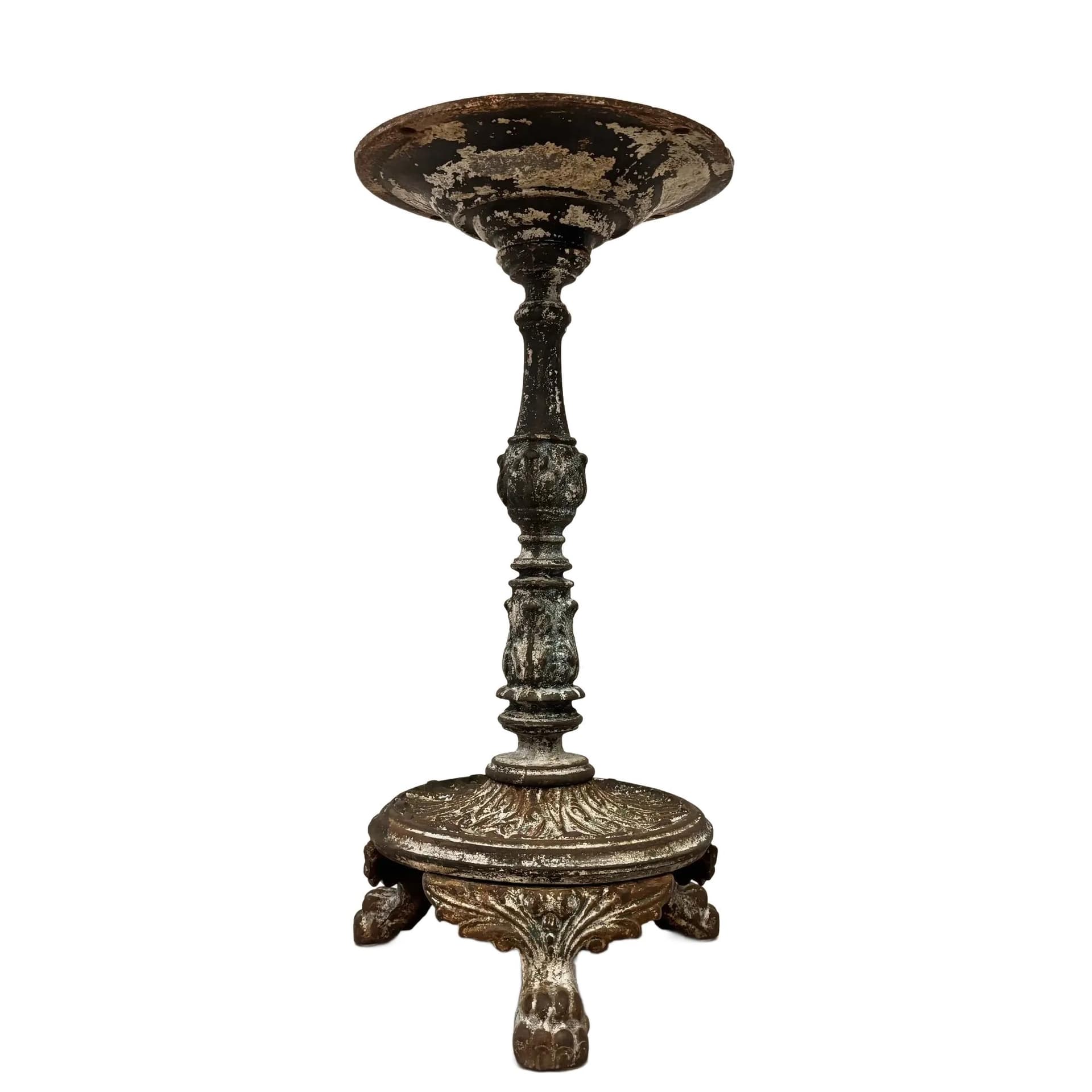 Podstawa stolika Art Nouveau, żeliwo czarne, Niemcy, początek XX w.