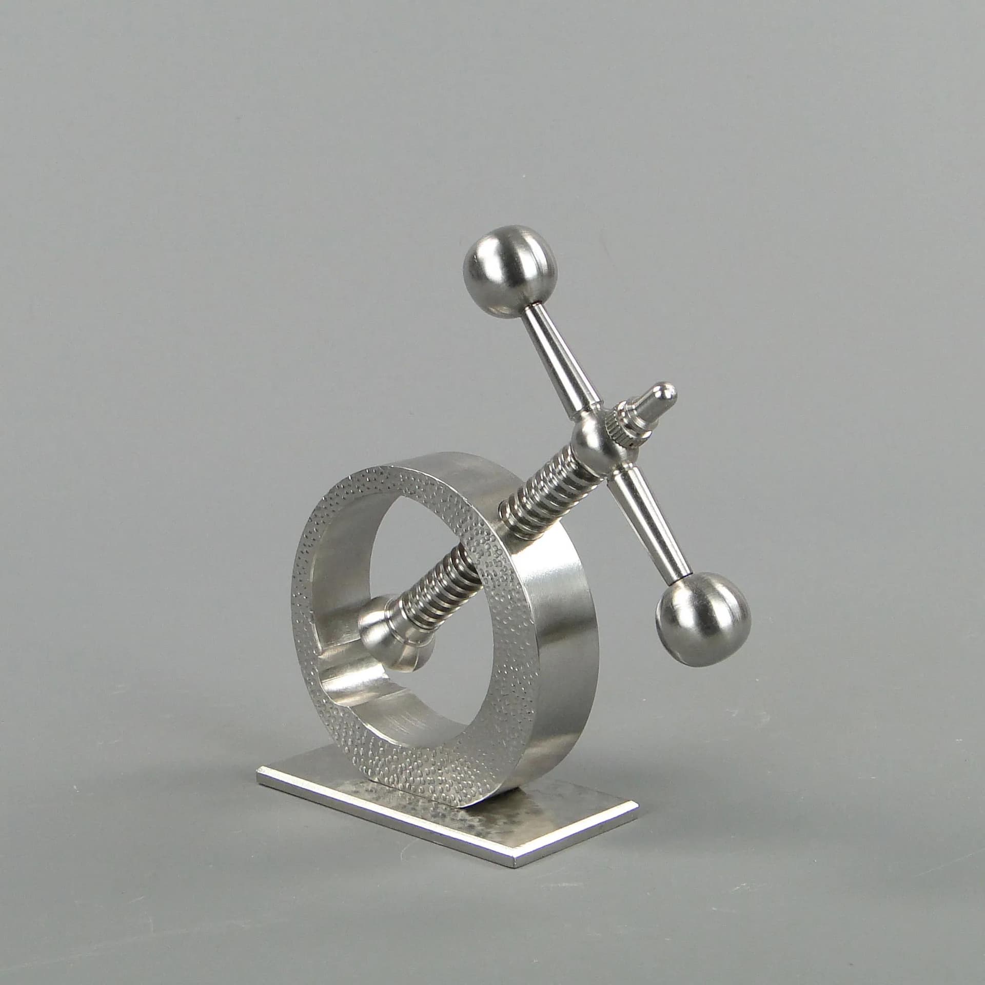 Dziadek do orzechów Art déco, stal srebrny, Polska, I połowa XX w. - 22927