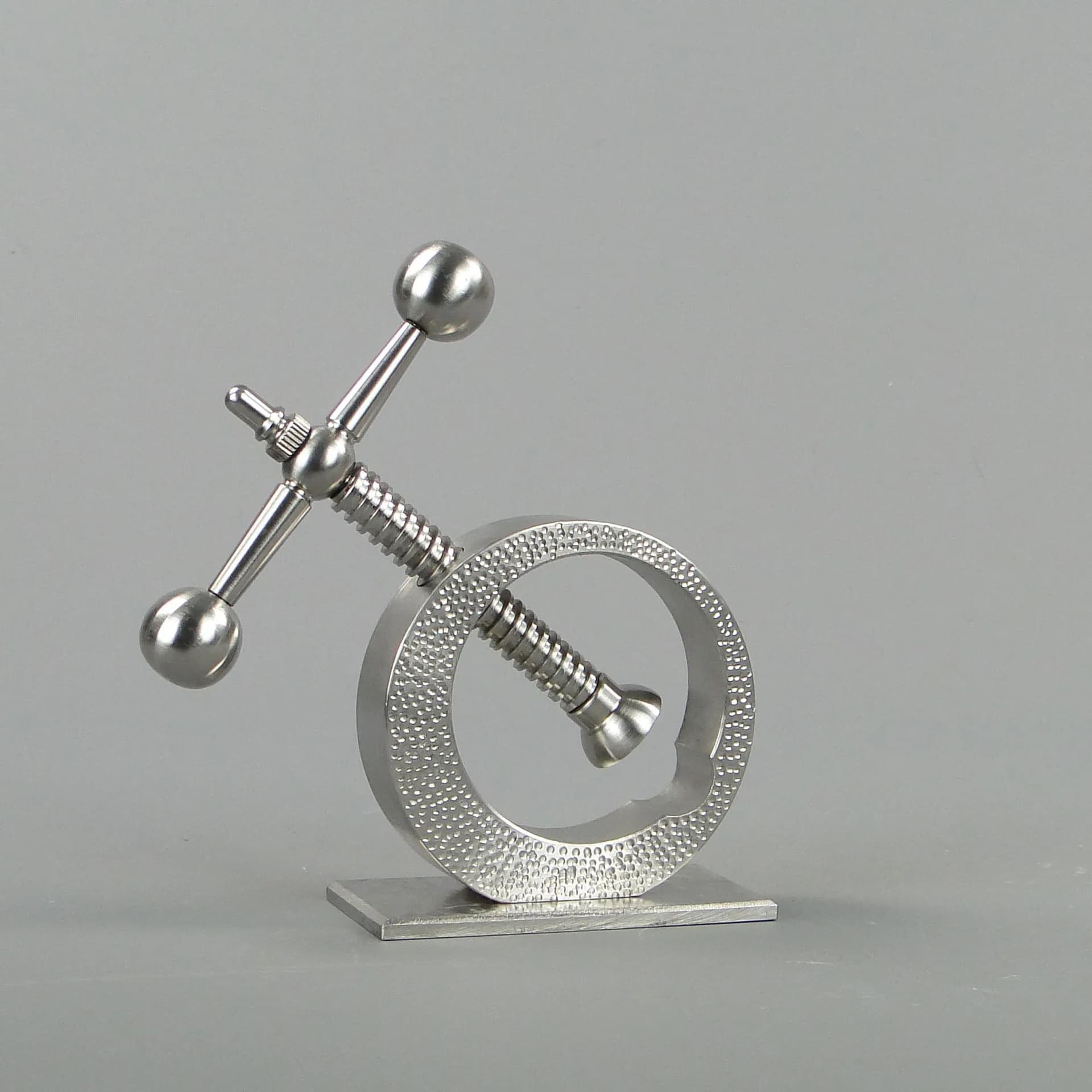 Dziadek do orzechów Art déco, stal srebrny, Polska, I połowa XX w. - 22923