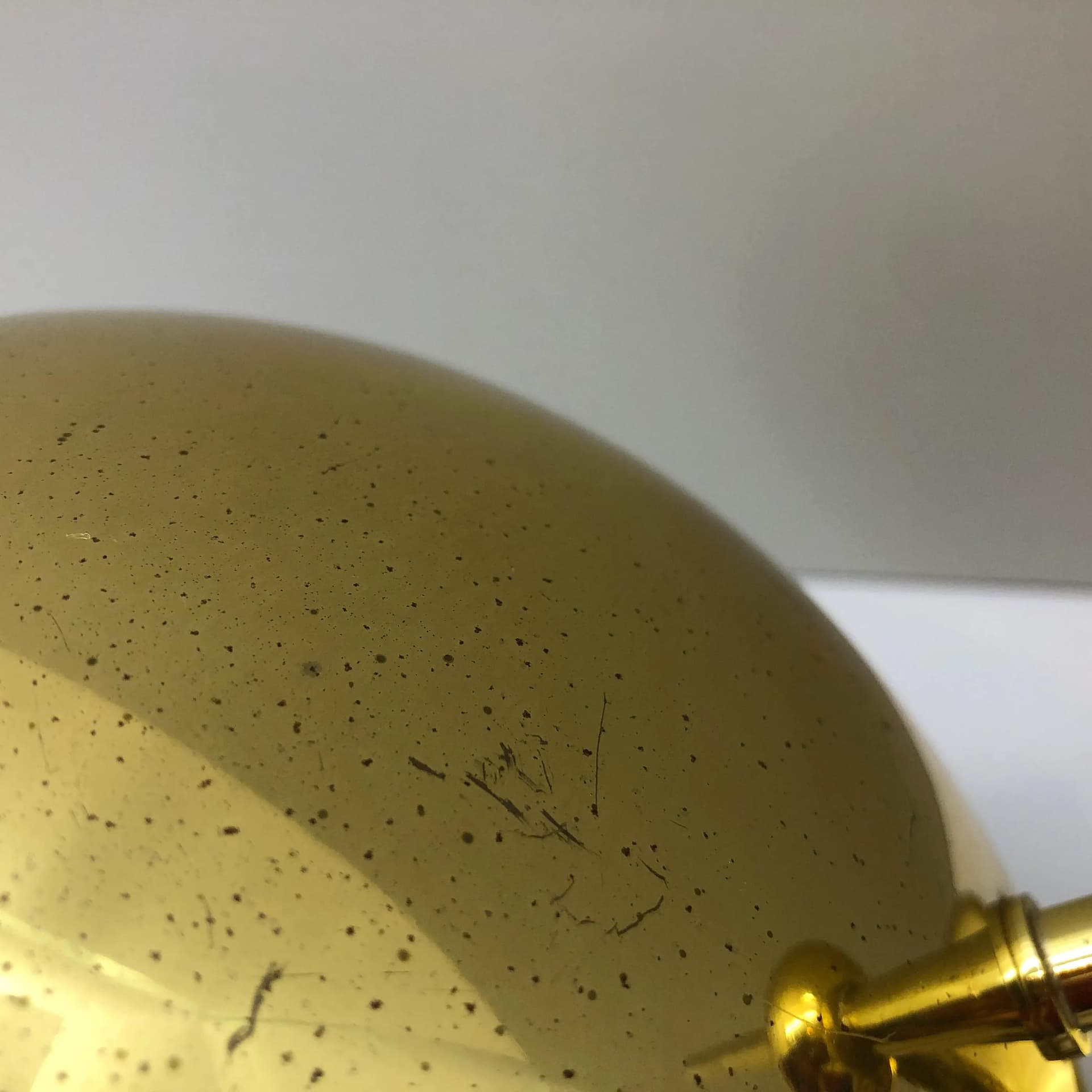 Kinkiet, złoty, metal, Wofi Leuchten, Niemcy, lata 80. - 22740